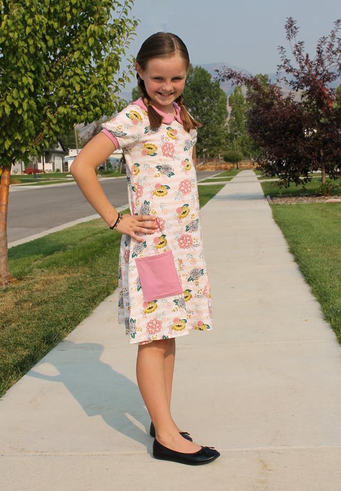 Valedictorian Dress Pattern Wacky - Ellie and Mac, Digital (PDF) Sewing Patterns | USA, Canada, UK, Australia