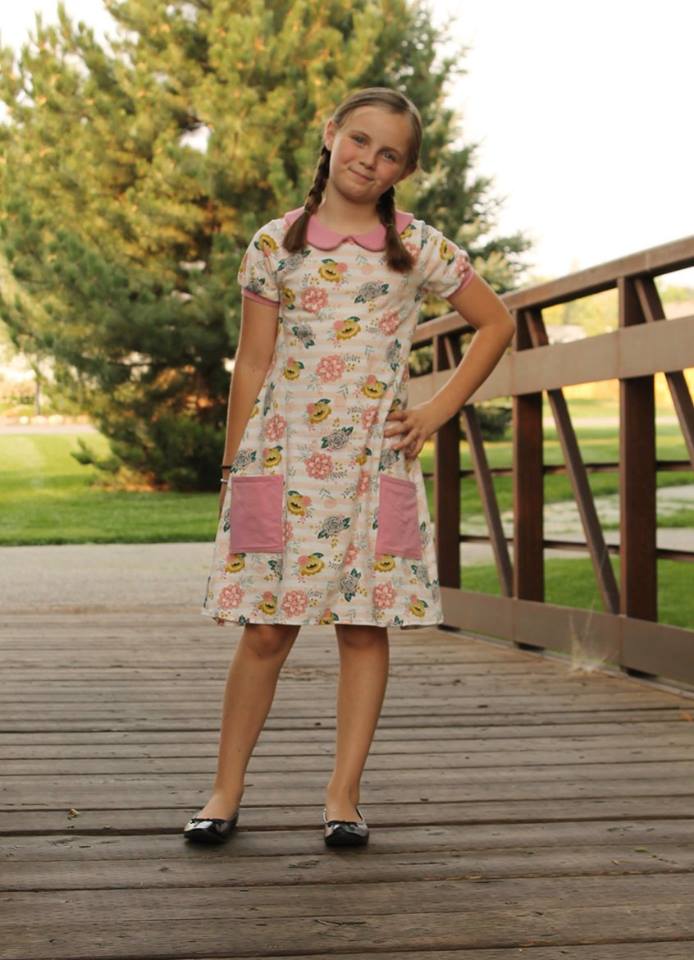 Valedictorian Dress Pattern Wacky - Ellie and Mac, Digital (PDF) Sewing Patterns | USA, Canada, UK, Australia