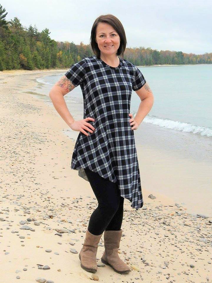 Women's Watch & See Tunic and Dress Pattern - Ellie and Mac, Digital (PDF) Sewing Patterns | USA, Canada, UK, Australia