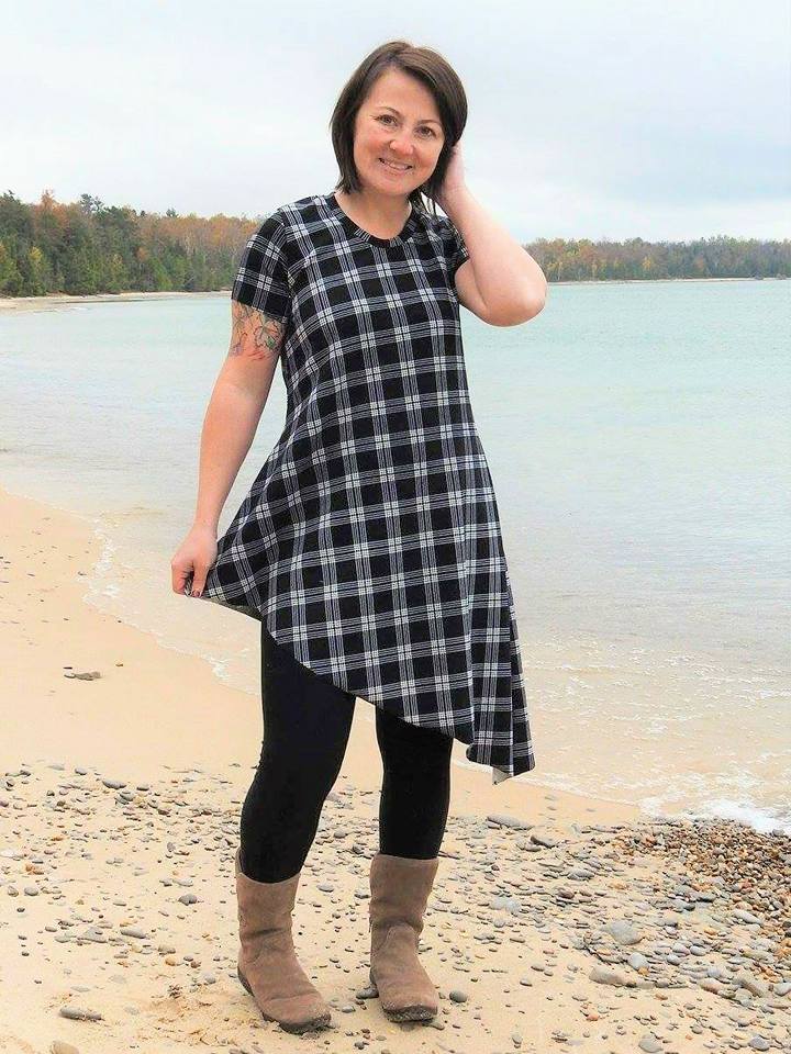 Women's Watch & See Tunic and Dress Pattern - Ellie and Mac, Digital (PDF) Sewing Patterns | USA, Canada, UK, Australia