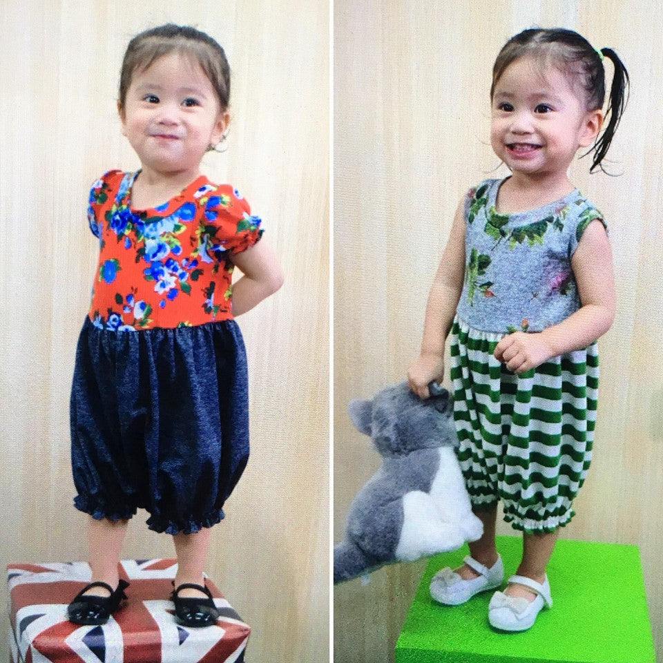 Girl's Whimsy Bubble Romper & Dress Pattern - Ellie and Mac, Digital (PDF) Sewing Patterns | USA, Canada, UK, Australia