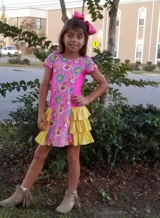 Girl's With Love Dress Pattern - Ellie and Mac, Digital (PDF) Sewing Patterns | USA, Canada, UK, Australia