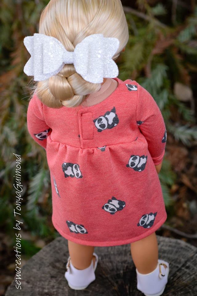 I Love The '90s Doll Dress Pattern