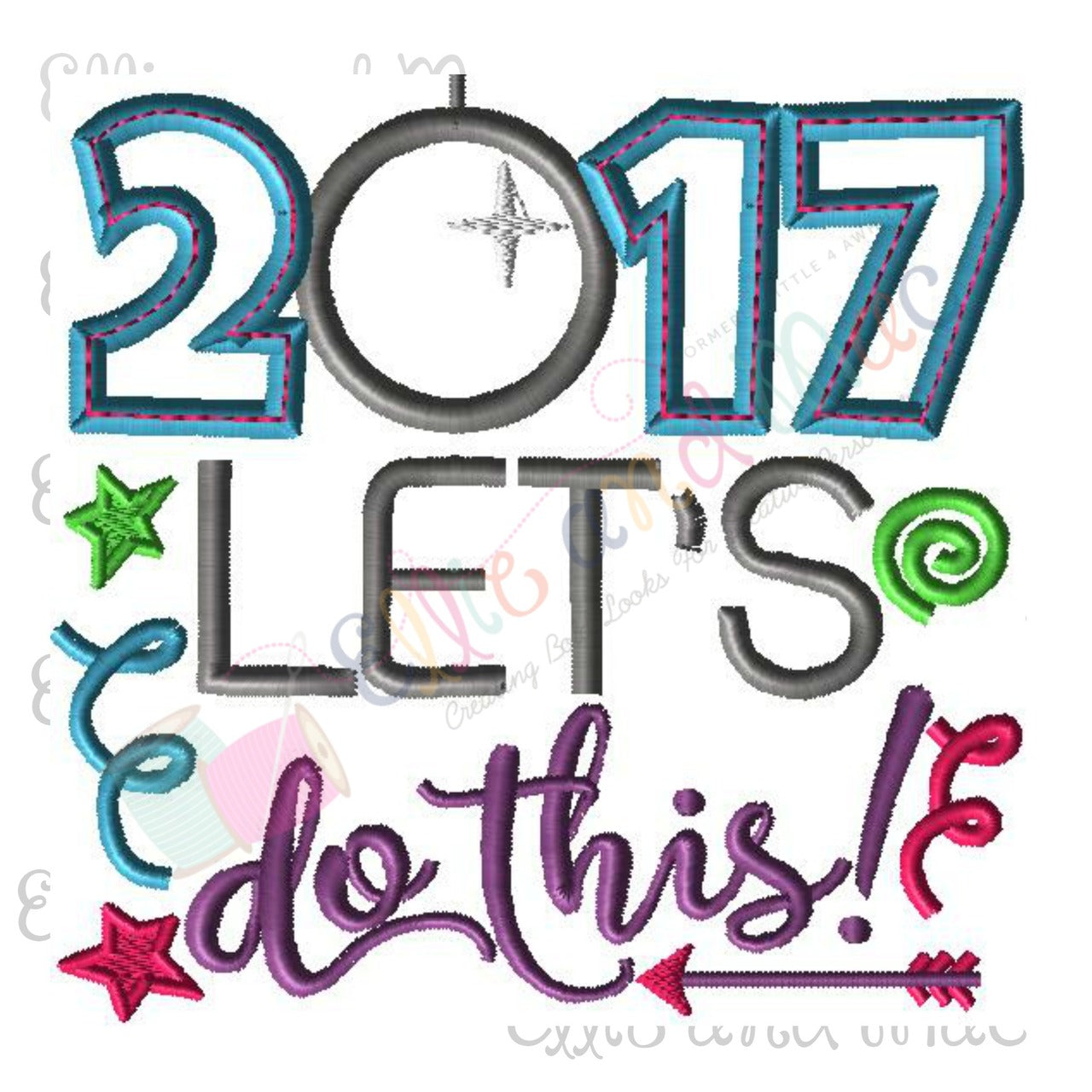 2017 Applique Embroidery Design - Ellie and Mac, Digital (PDF) Sewing Patterns | USA, Canada, UK, Australia