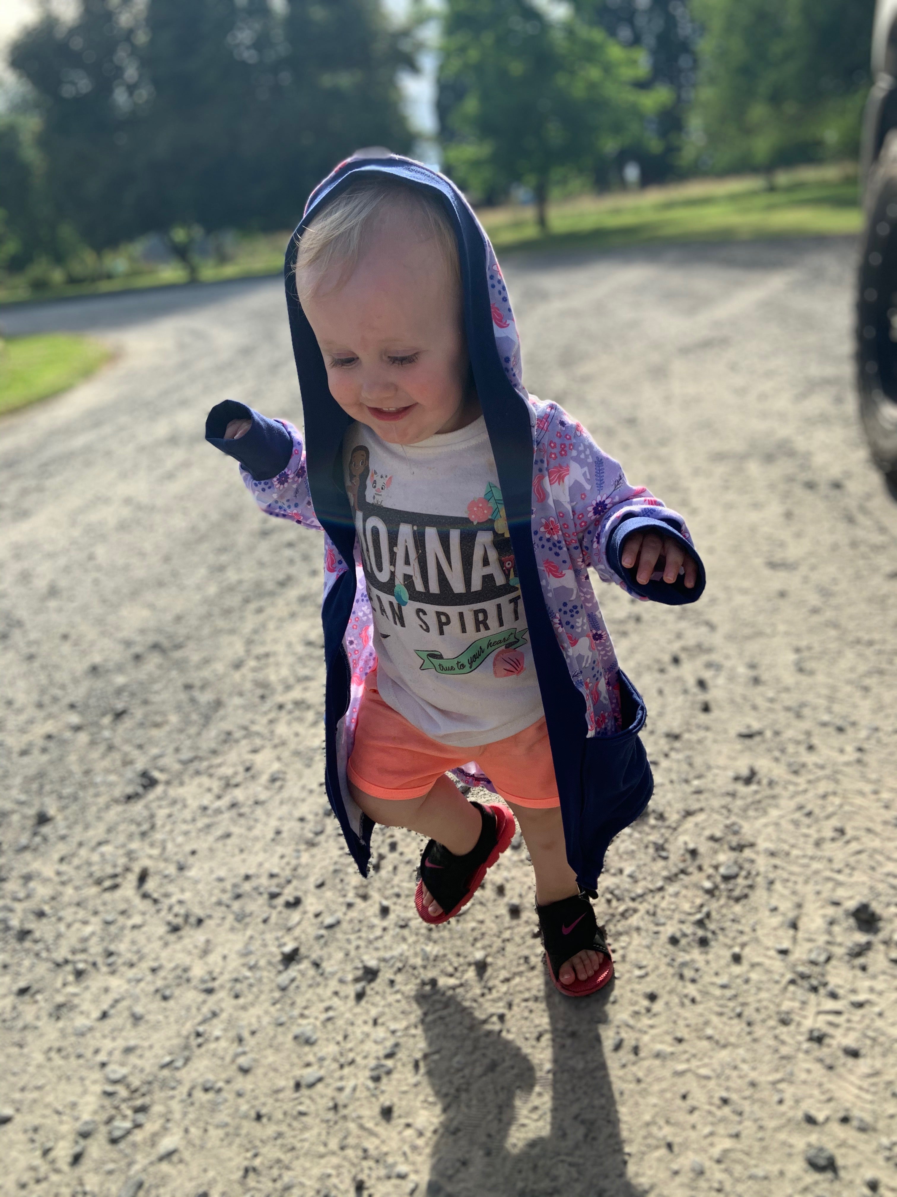 Kid's Go Exploring Cardigan Pattern