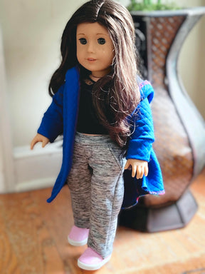 Go Exploring Cardigan and Flare/Straight Pants Doll Pattern Set