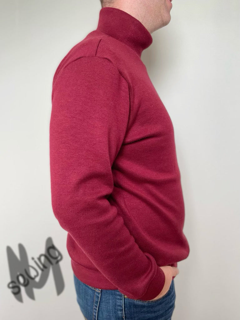 Arctic Pullover Sweater Pattern (Straight Fit)