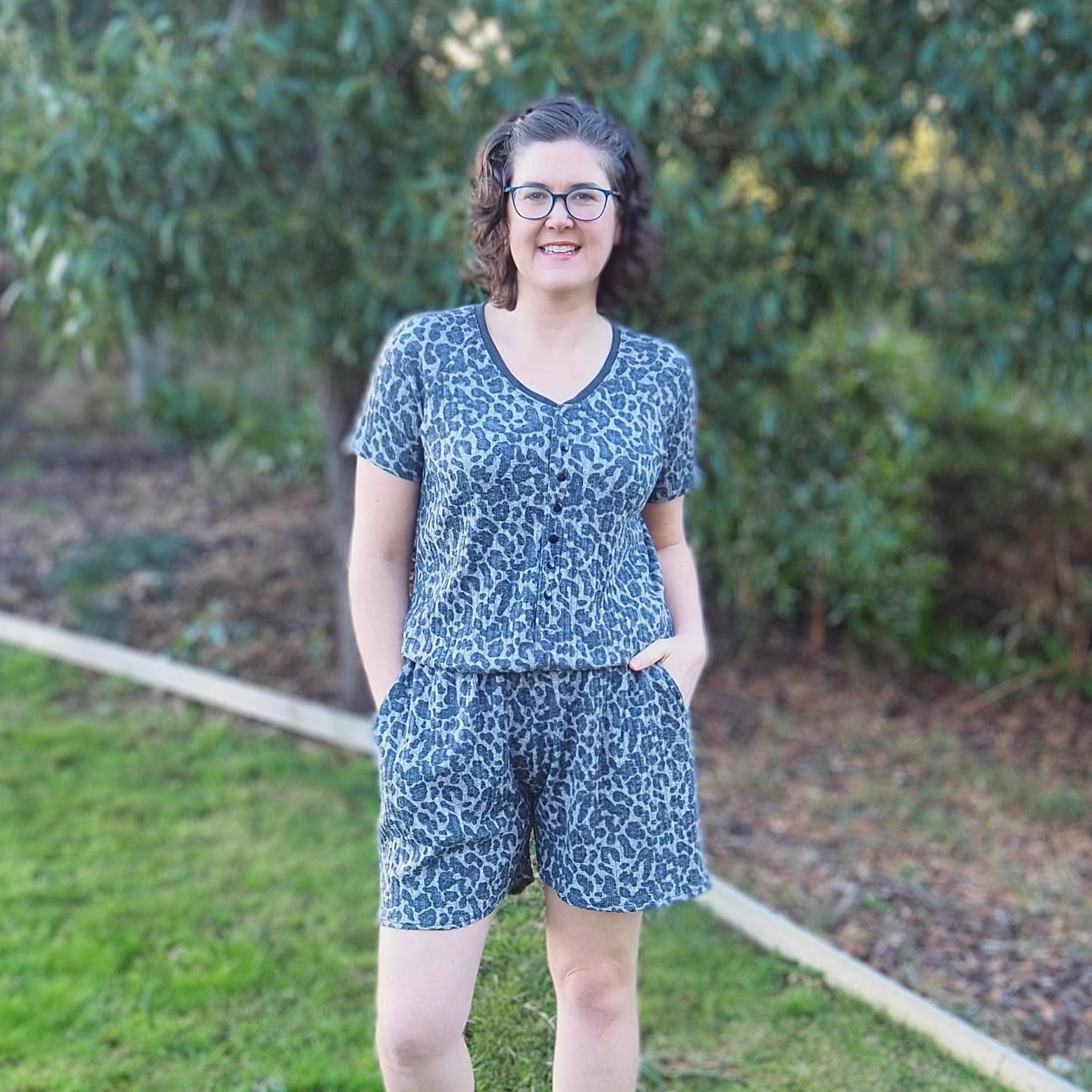 Relaxed Raglan Romper & Dress Pattern