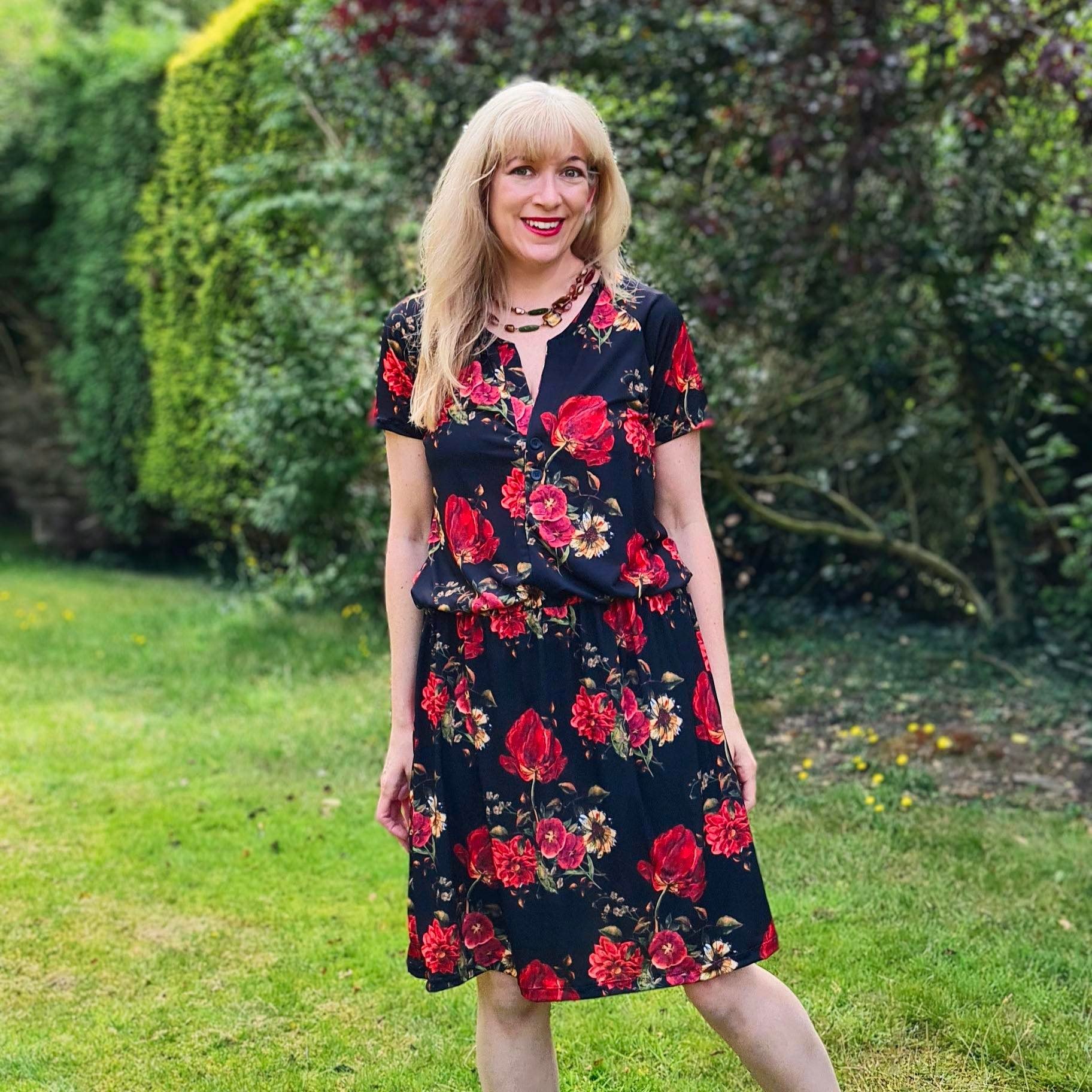 Relaxed Raglan Romper & Dress Pattern