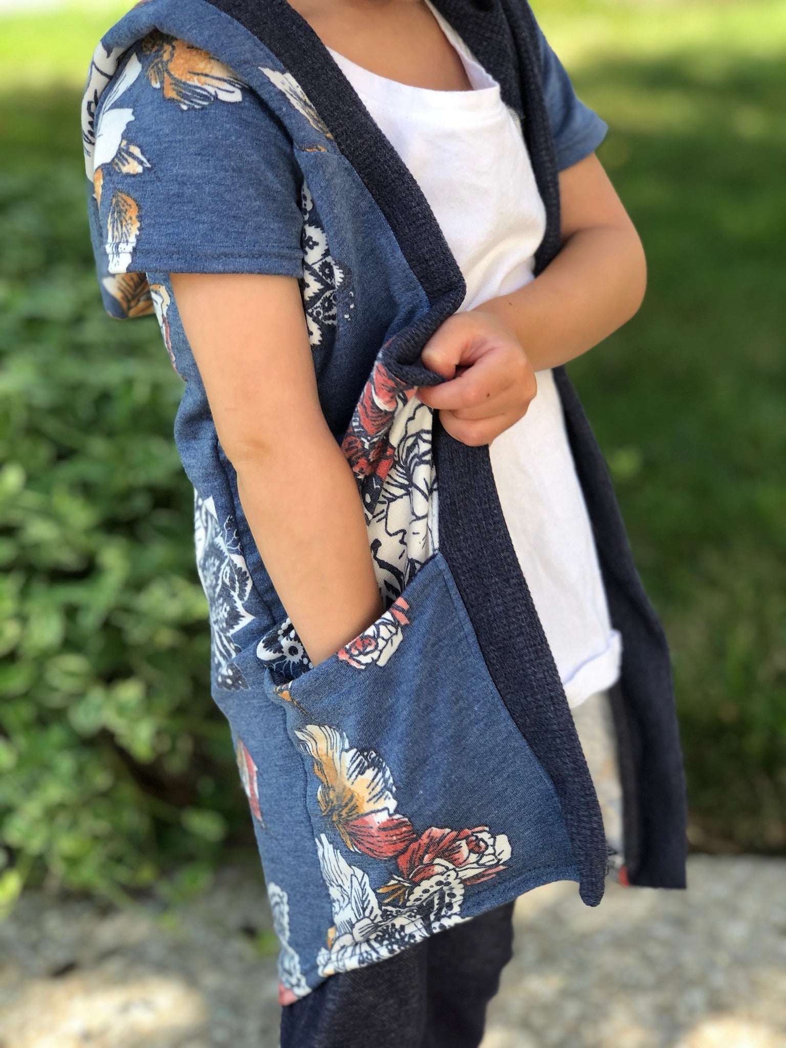 Kid's Go Exploring Cardigan Pattern