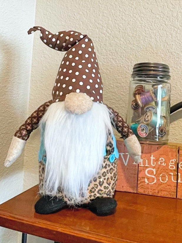 Charming Plush Gnome Sewing Pattern
