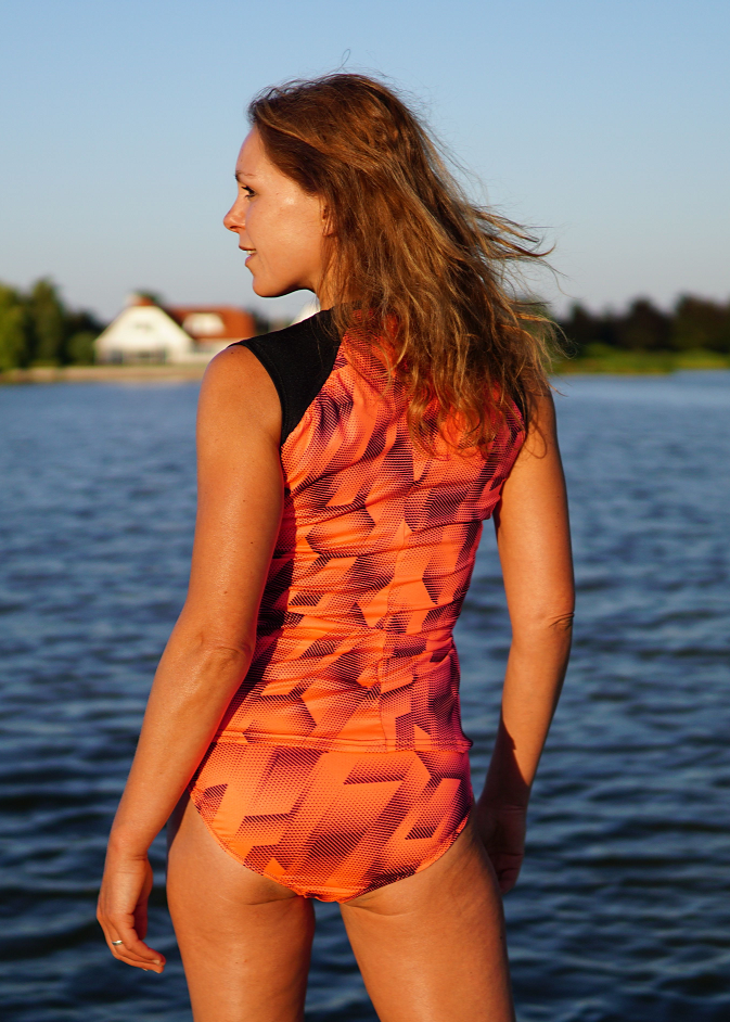 Wave Rider Rash Guard Set & Swimsuit Pattern