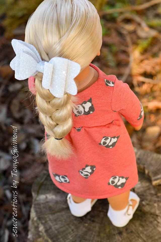 I Love The '90s Doll Dress Pattern