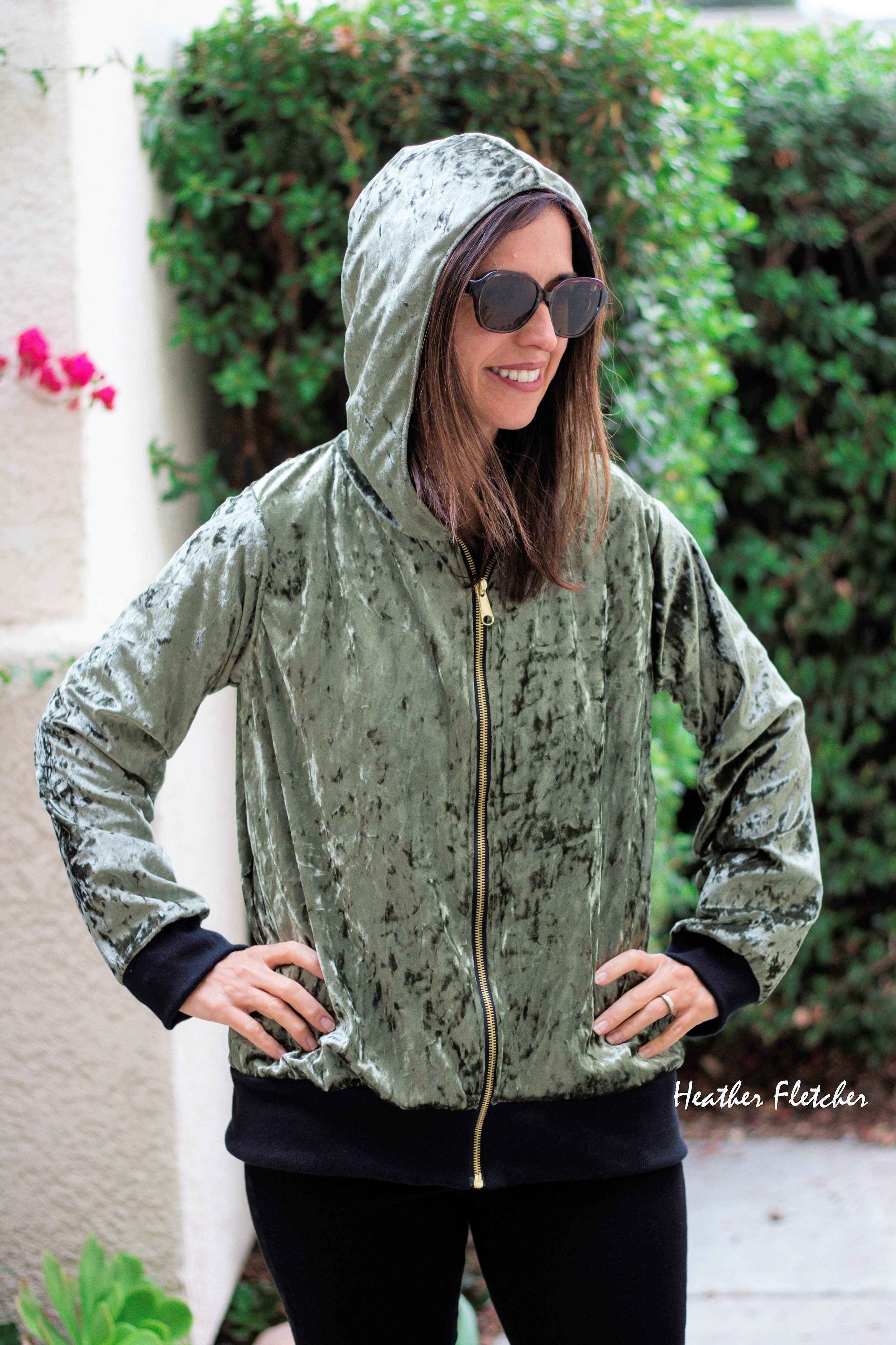 Zip It Jacket Pattern (Curvy Size Chart)