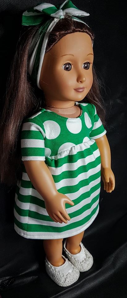 I Love The '90s Doll Dress Pattern