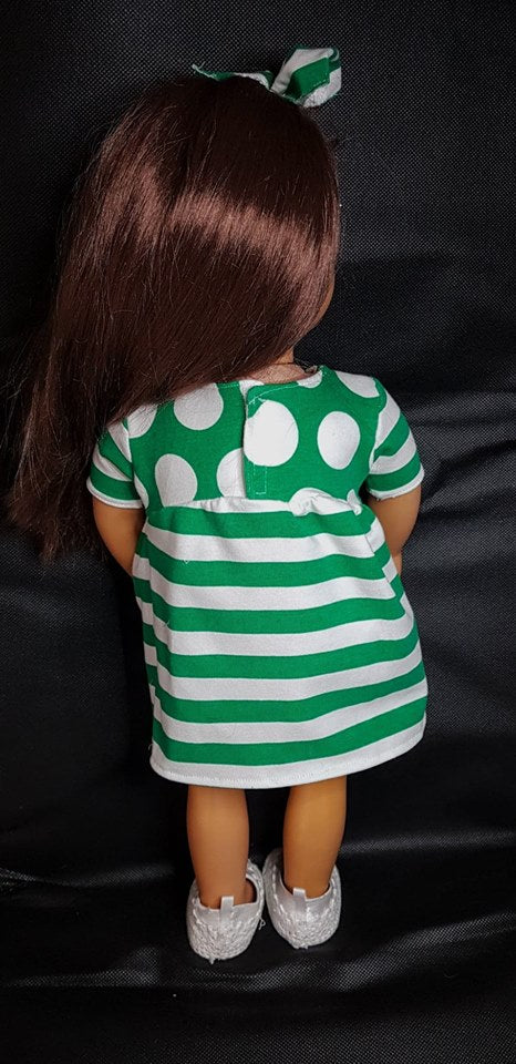 I Love The '90s Doll Dress Pattern