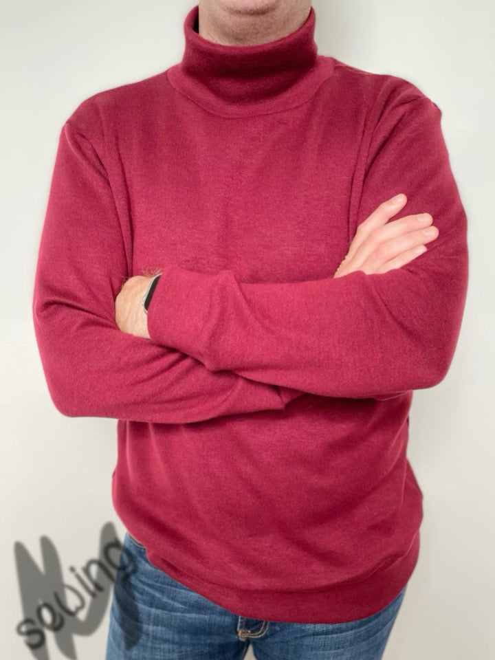 Arctic Pullover Sweater Pattern (Straight Fit)
