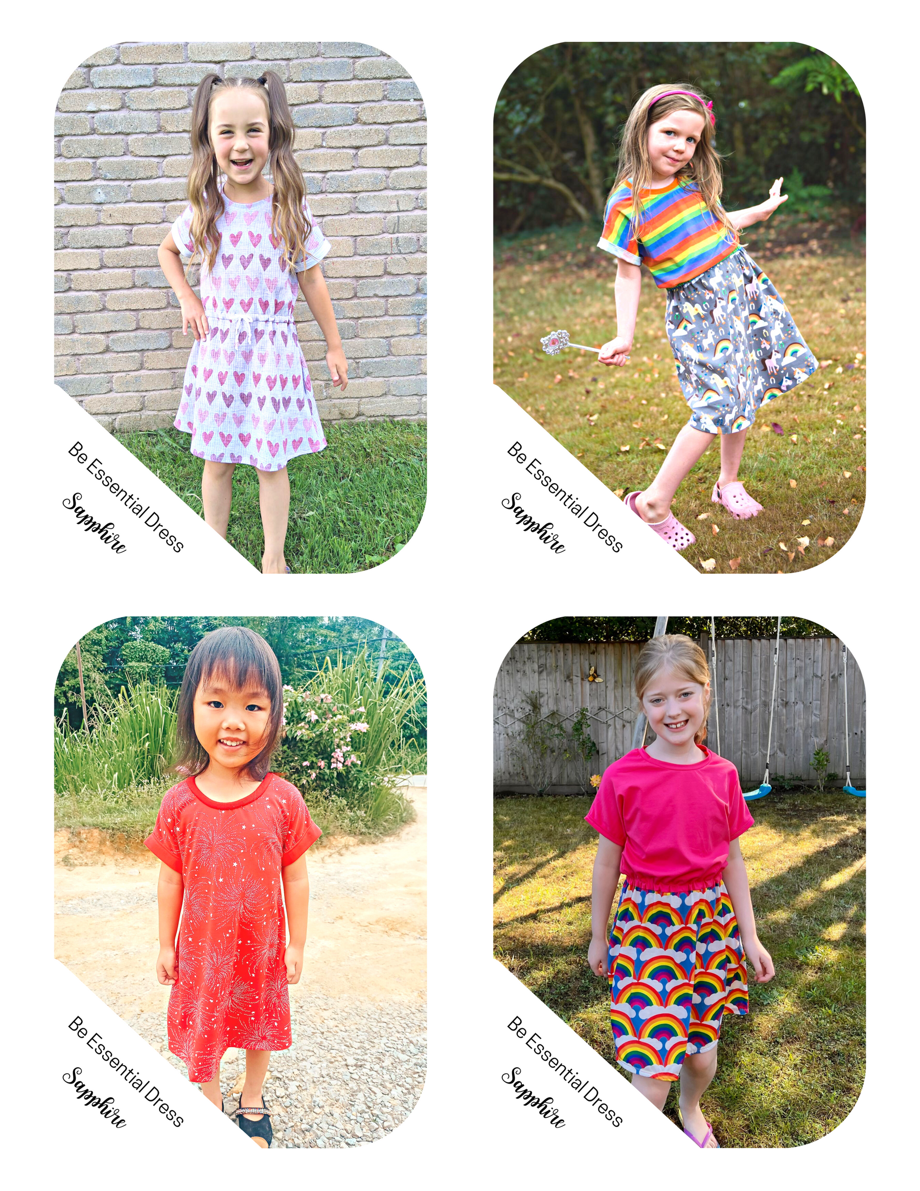 Kids Essential Dolman Dress