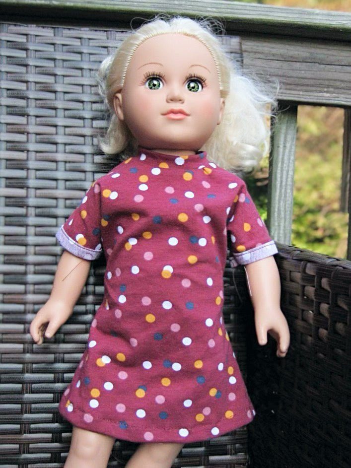 Doll Essential Dolman Dress Pattern