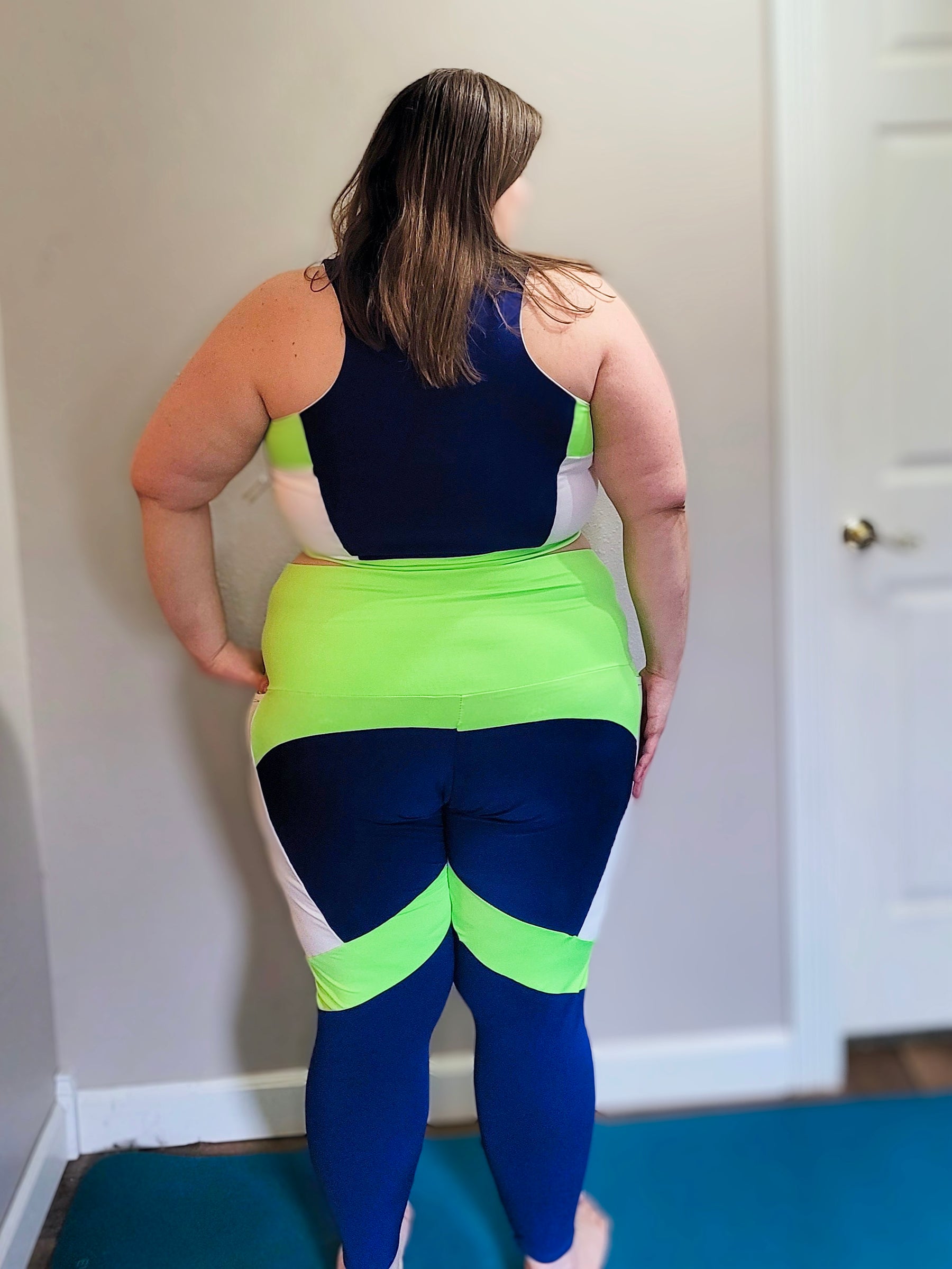 Endurance Color Block Leggings Pattern