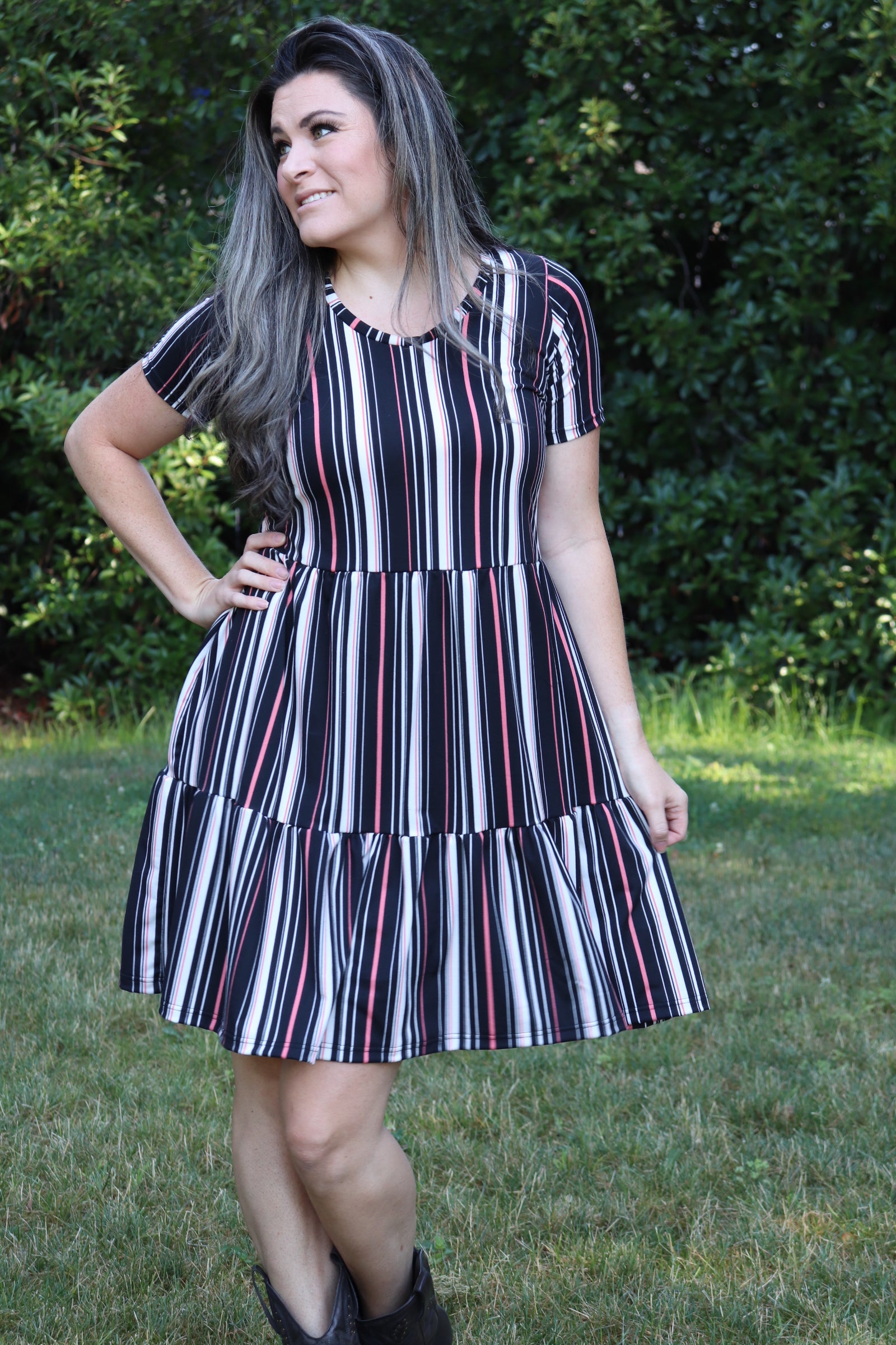 Staycation Tiered Peplum & Dress Pattern