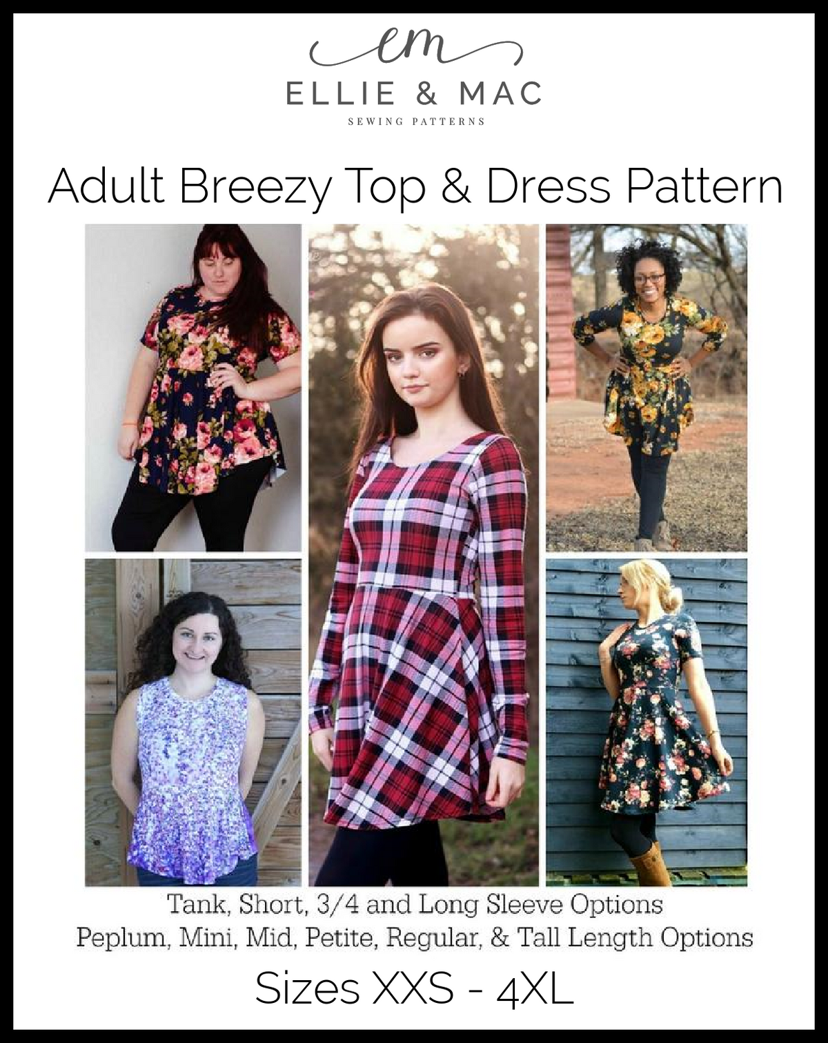 Breezy Dress Pattern (adult)