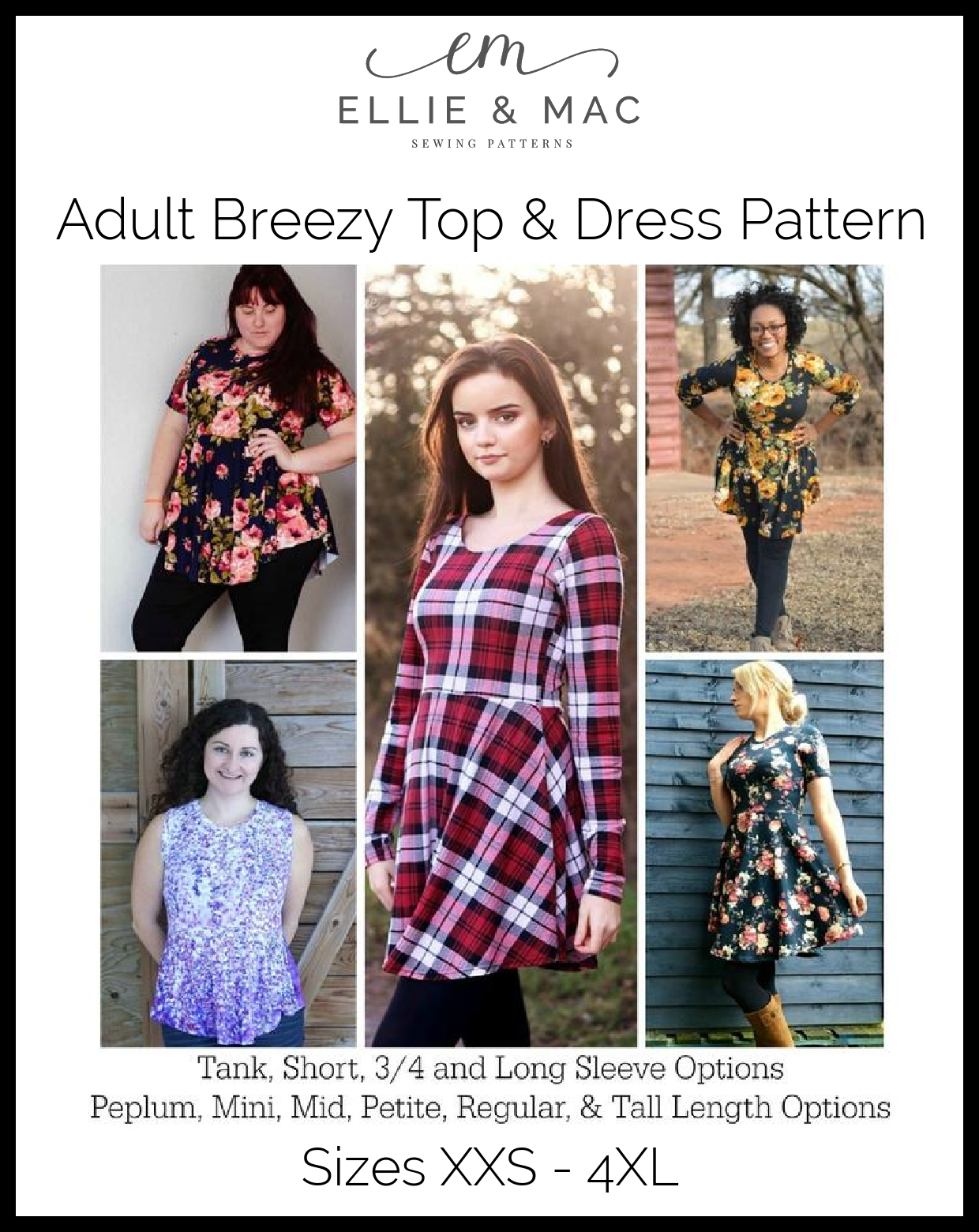 Breezy Dress Pattern (adult)