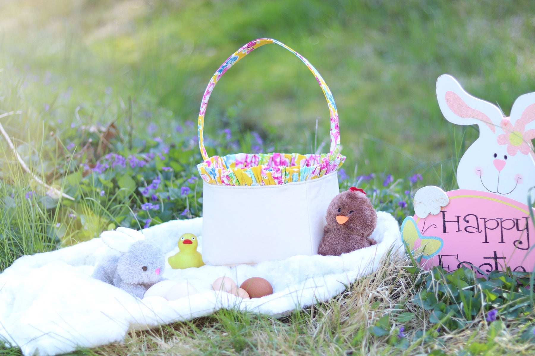 Peek-a-Bunny Basket & Storage Pattern