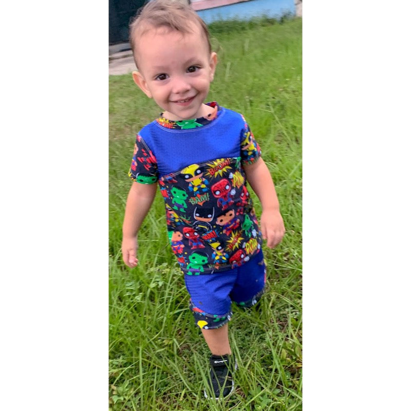 Kids Be Active Shorts Pattern