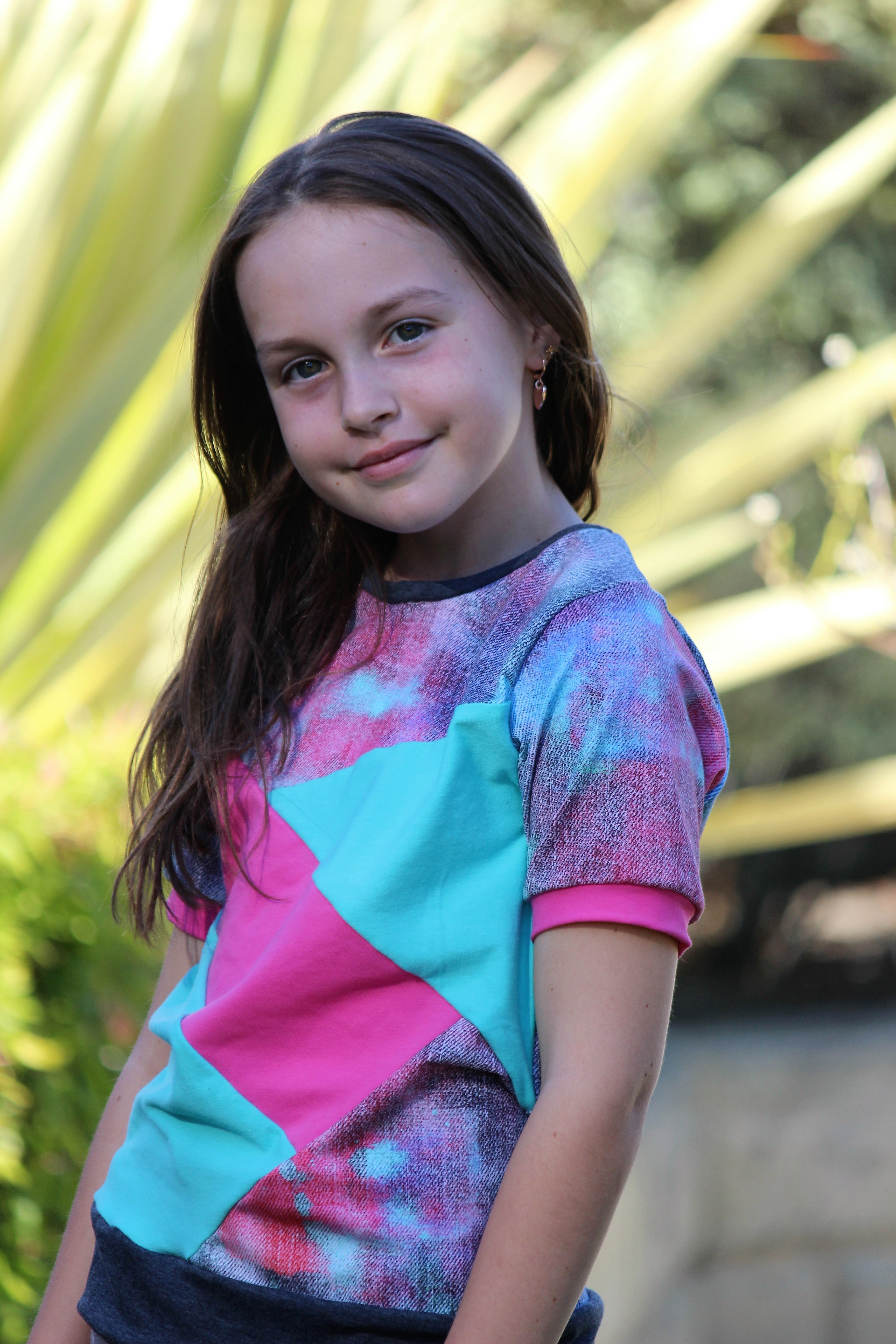 Adult & Kids Sew Scrappy Top Sewing Pattern Bundle