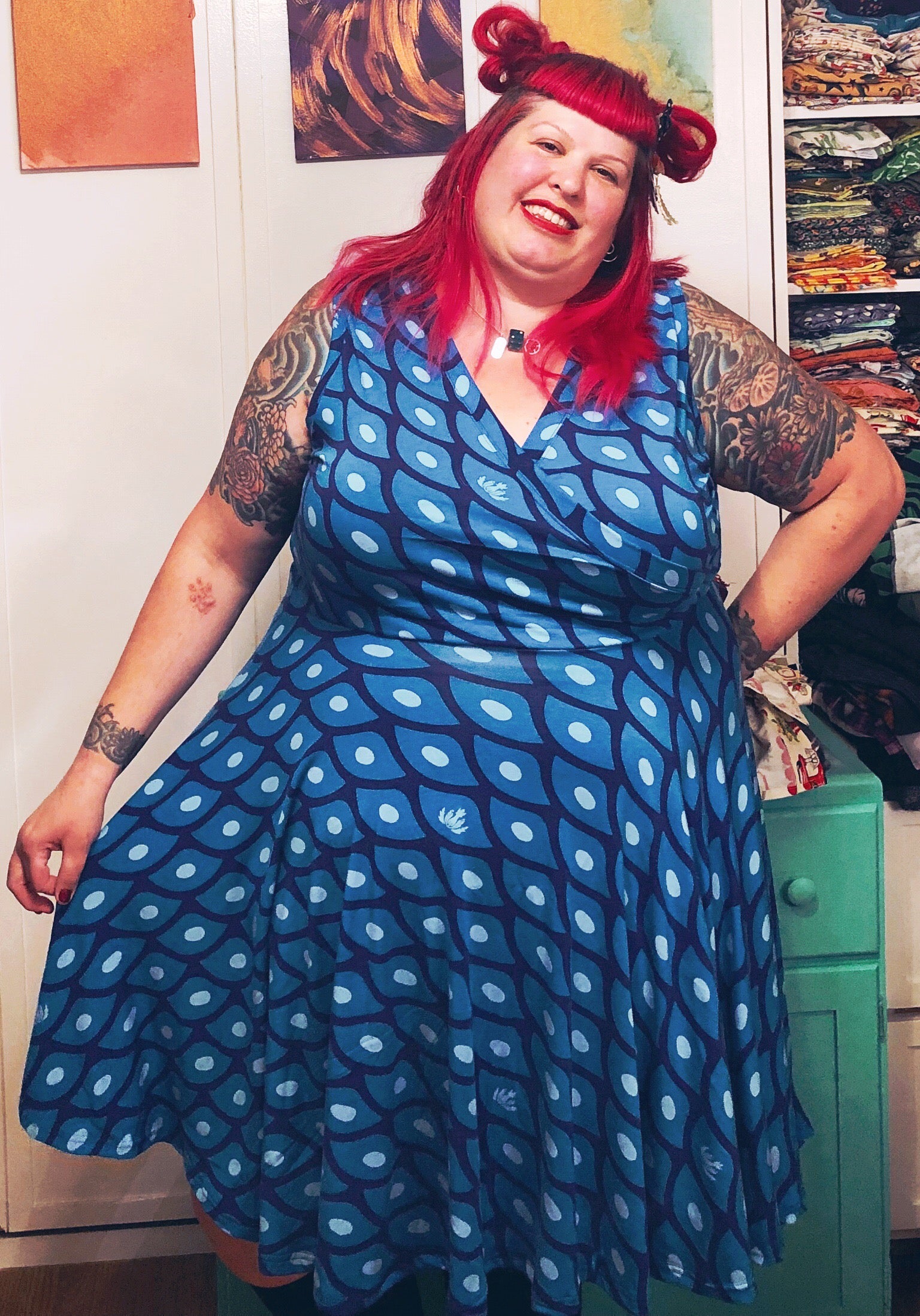 Tres Belle Wrap Tunic & Dress Sewing Pattern