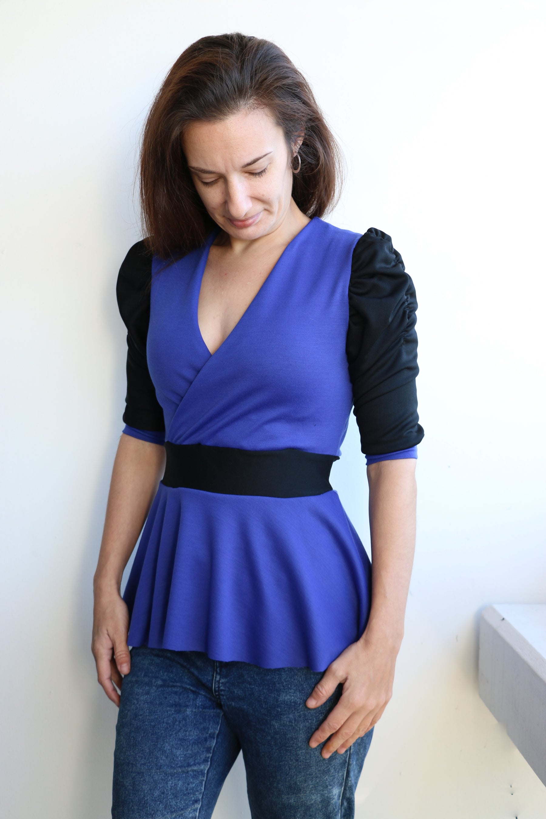 Puff Sleeve Peplum, Dress, & Bodysuit Pattern