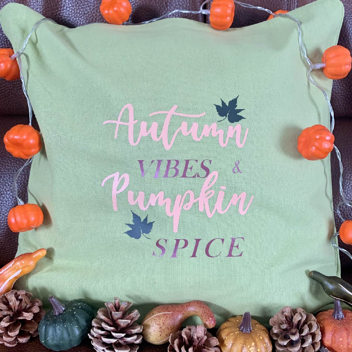 Autumn Vibes & Pumpkin Spice Cut File
