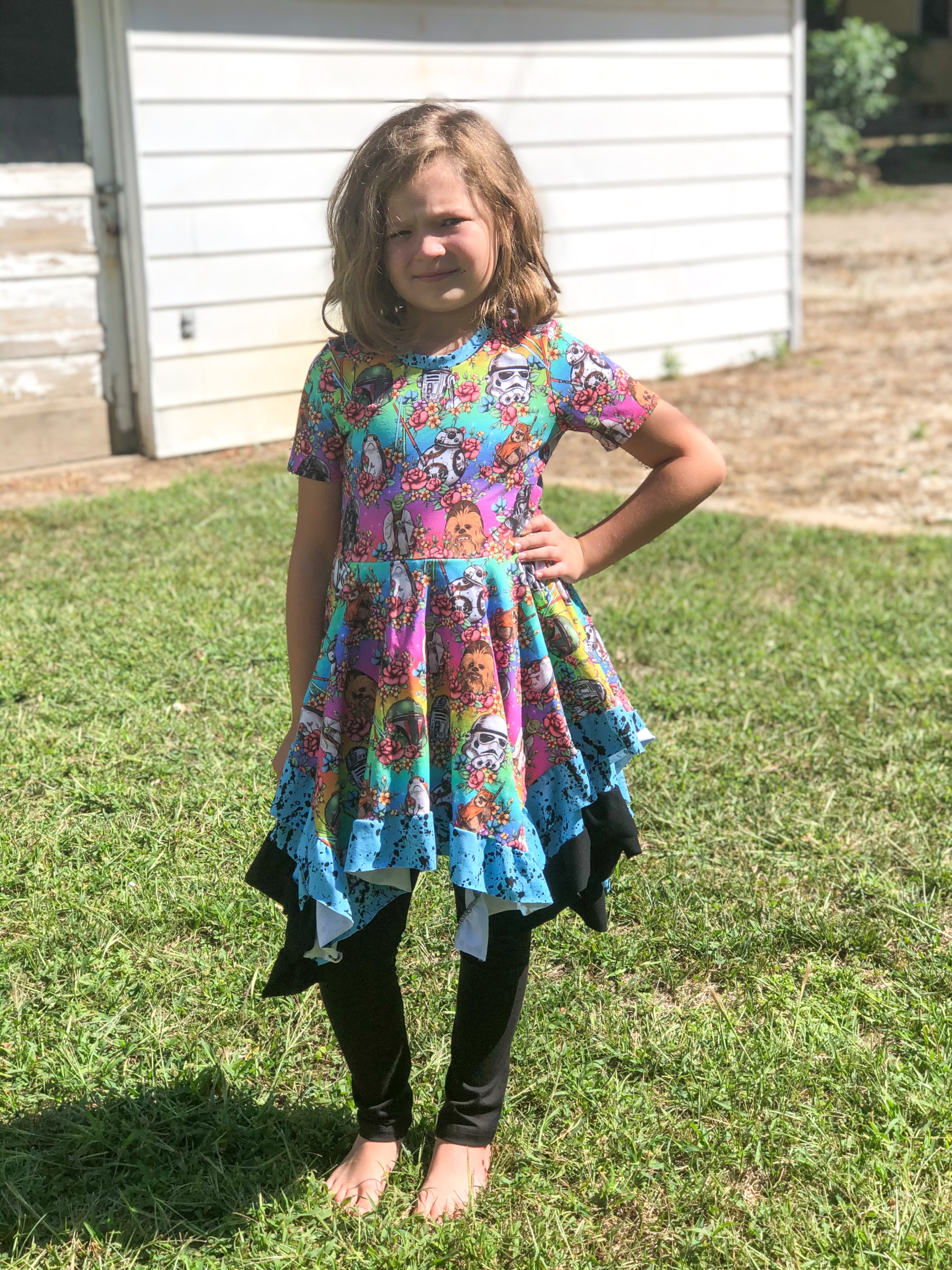Kids Alyssa Tunic Sewing Pattern - Clearance Sale