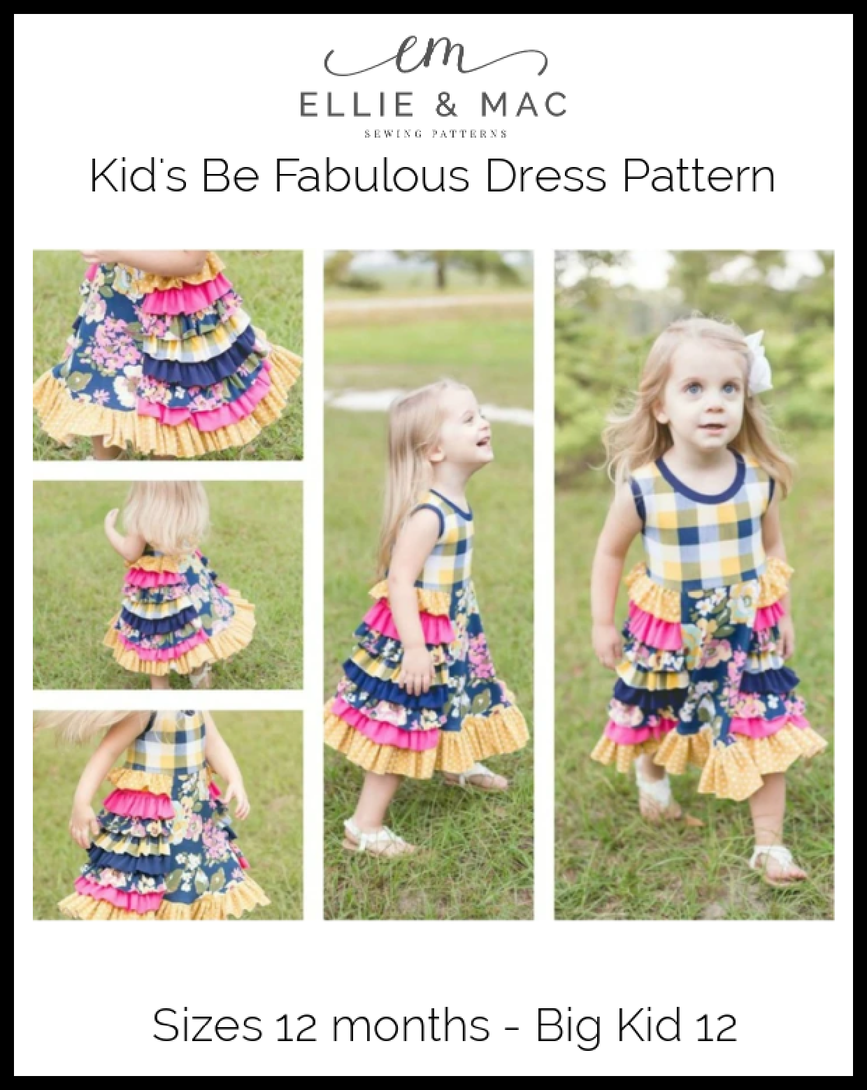 Be Fabulous Dress Pattern - Clearance Sale