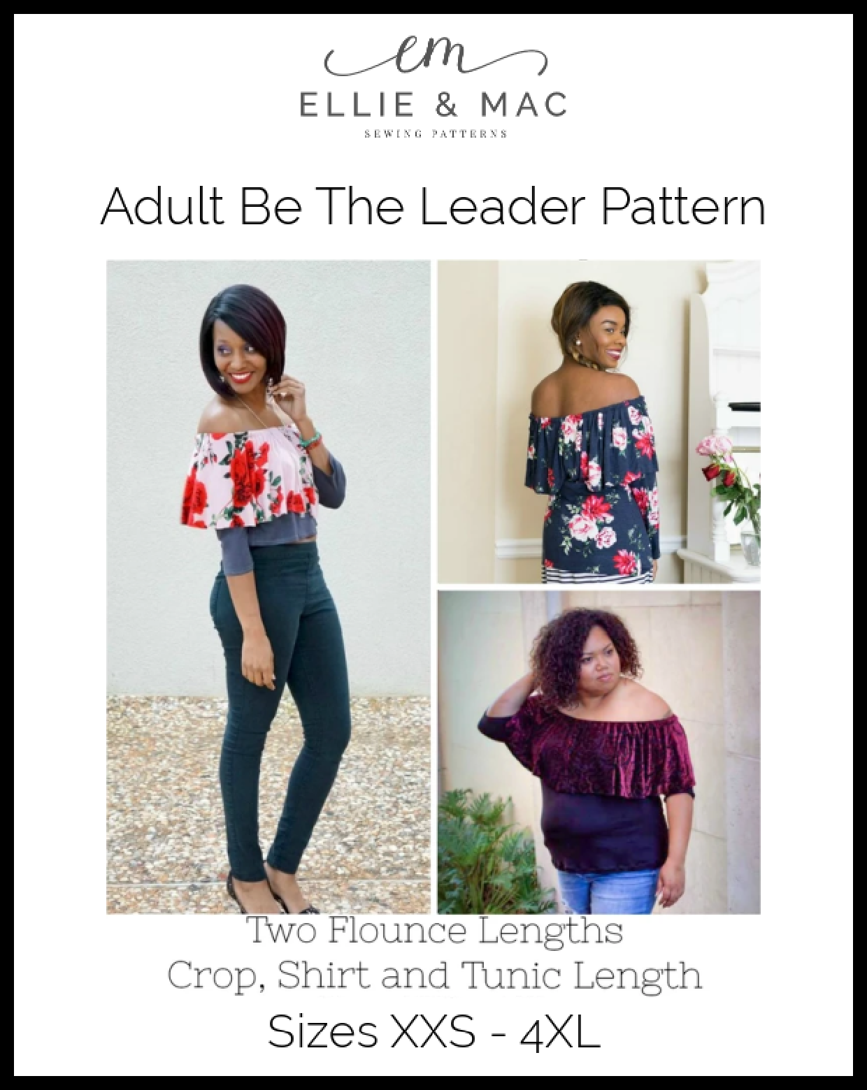 Be The Leader Top Pattern (adult)