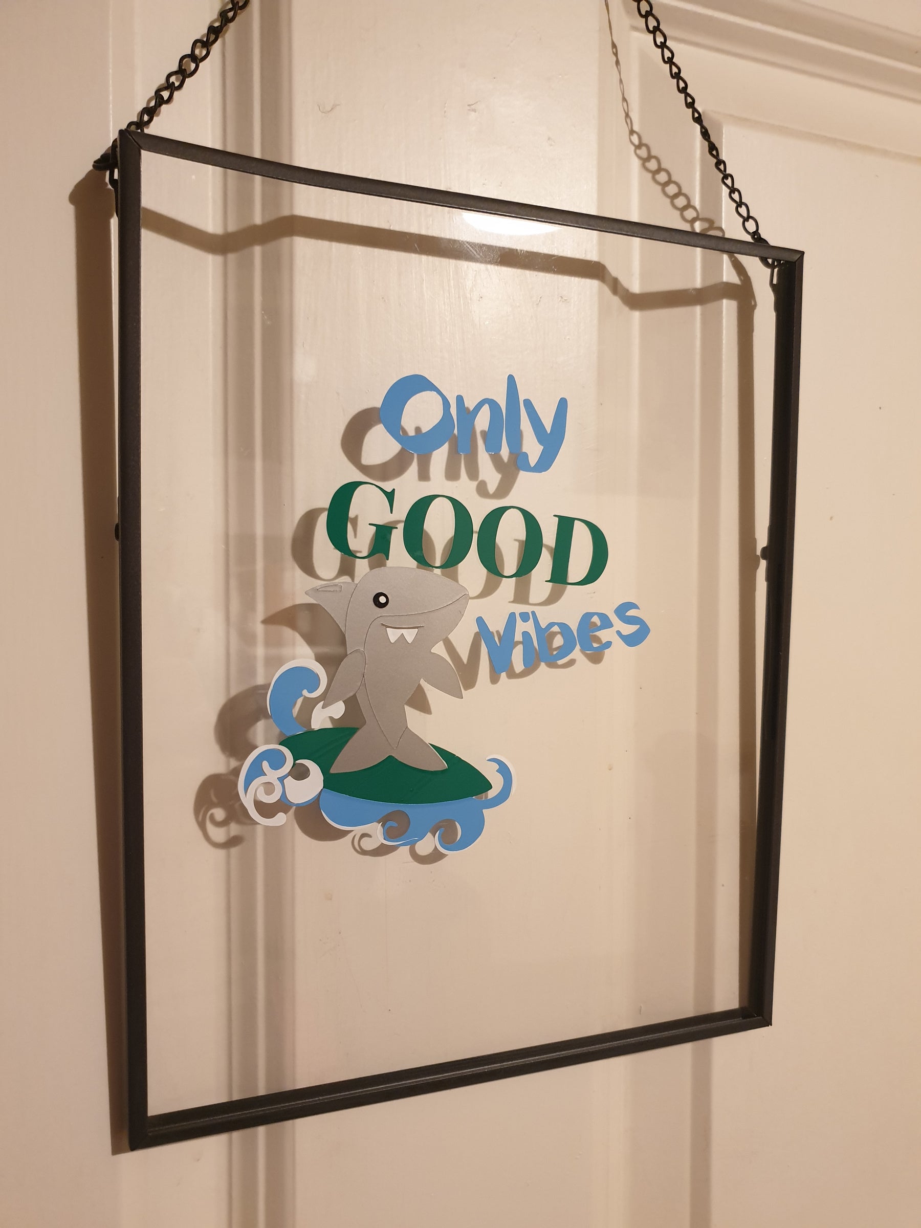 Only Good Vibes Shark Cut File