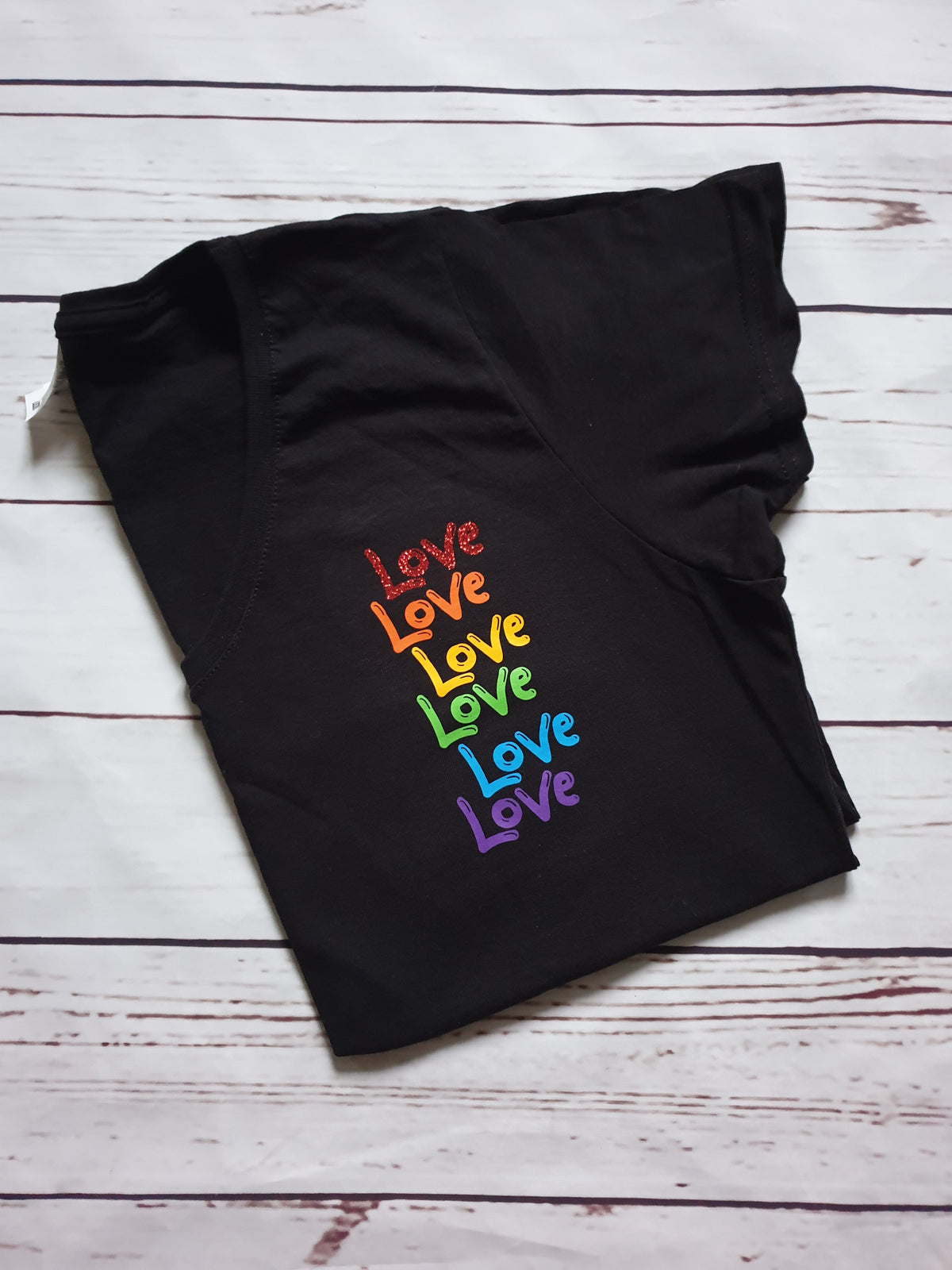 LOVE Rainbow Cut File