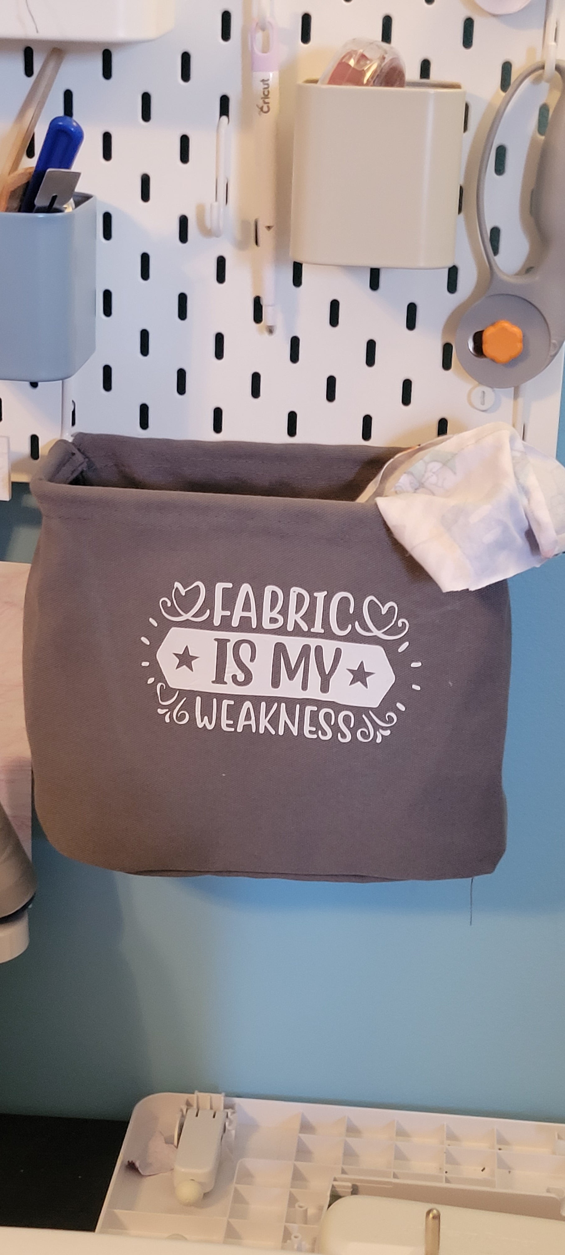 Fabric Is My Weakness Cut File