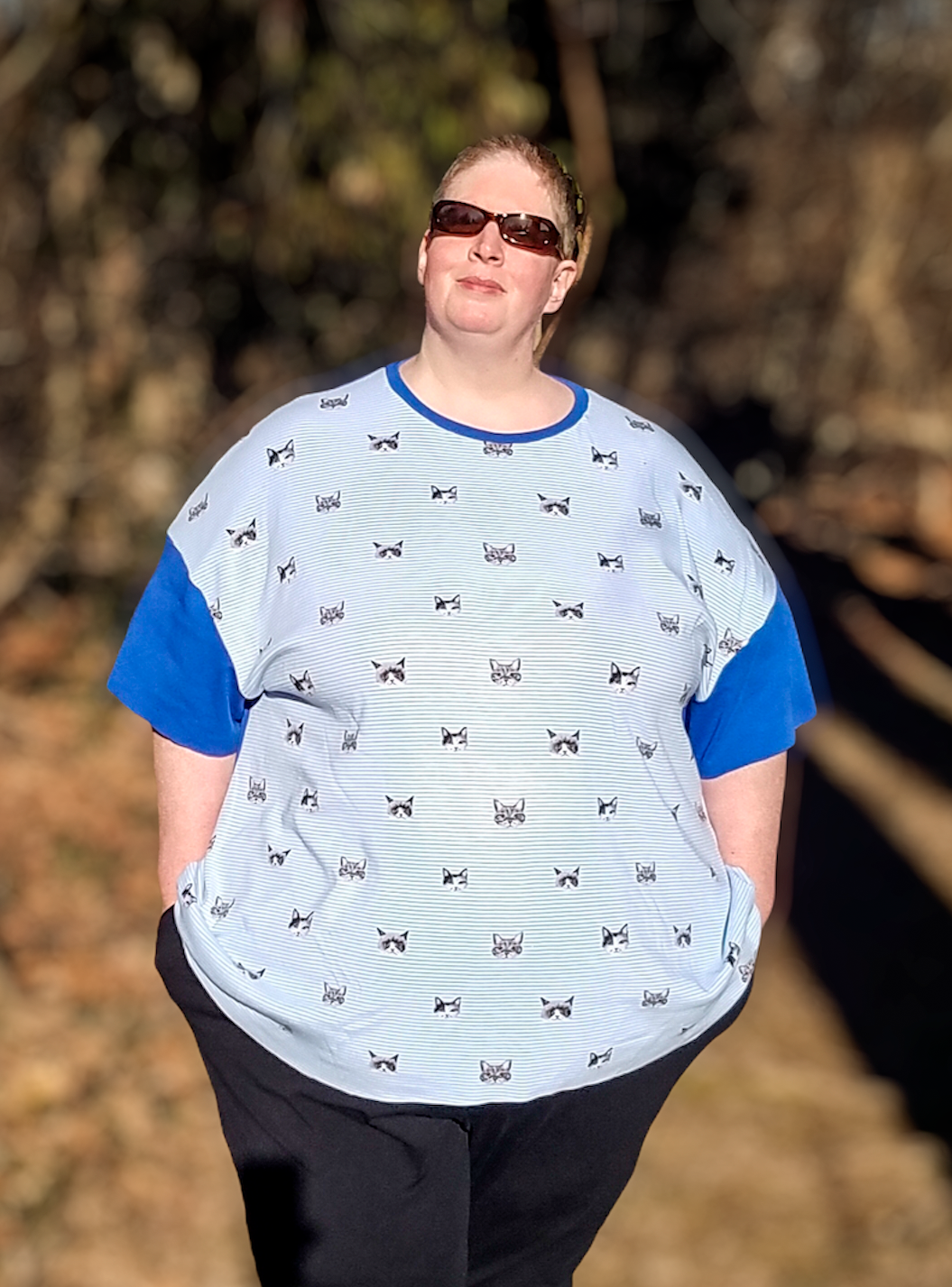 Adult Oversized Tee Pattern