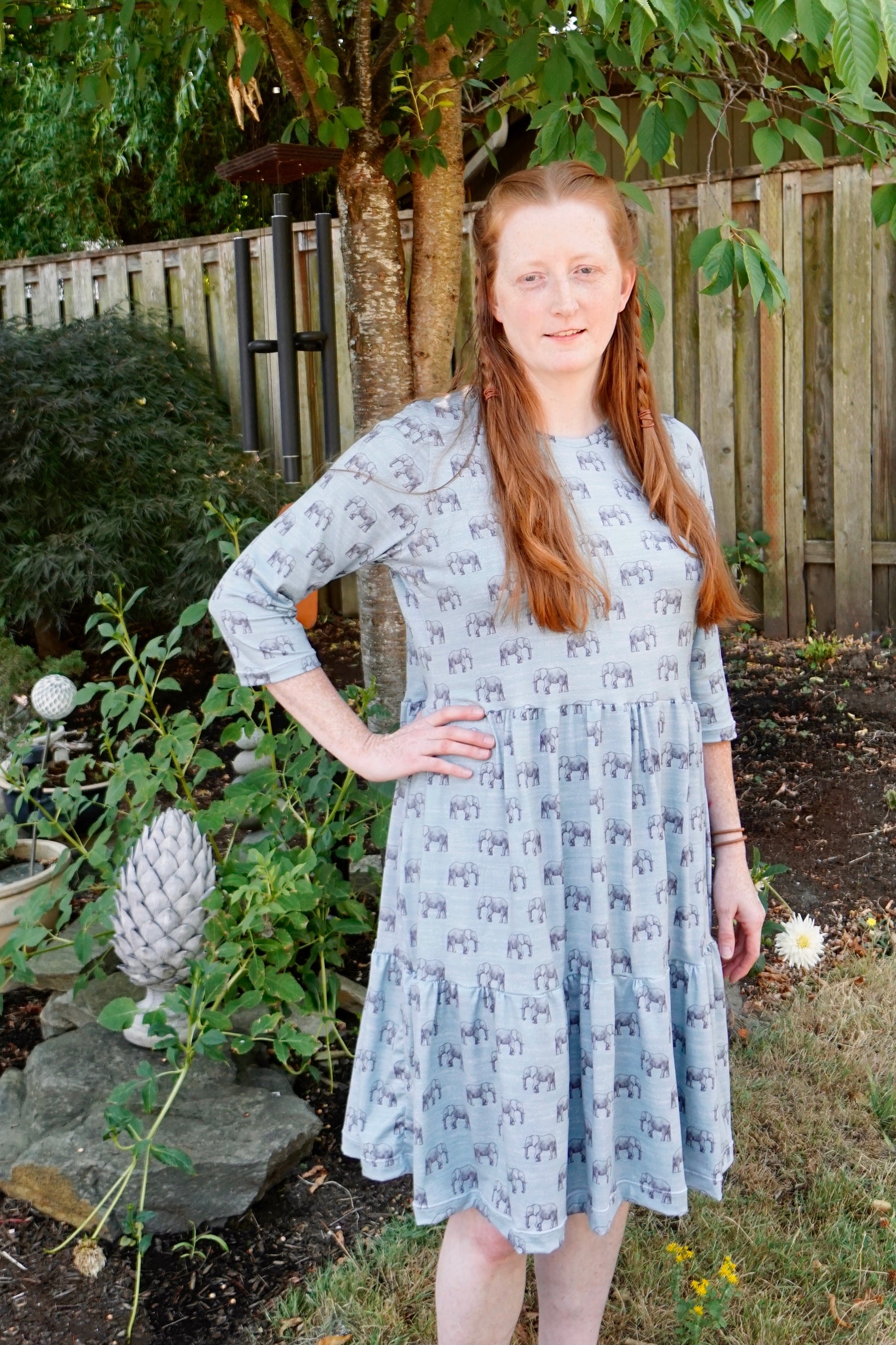 Staycation Tiered Peplum & Dress Pattern