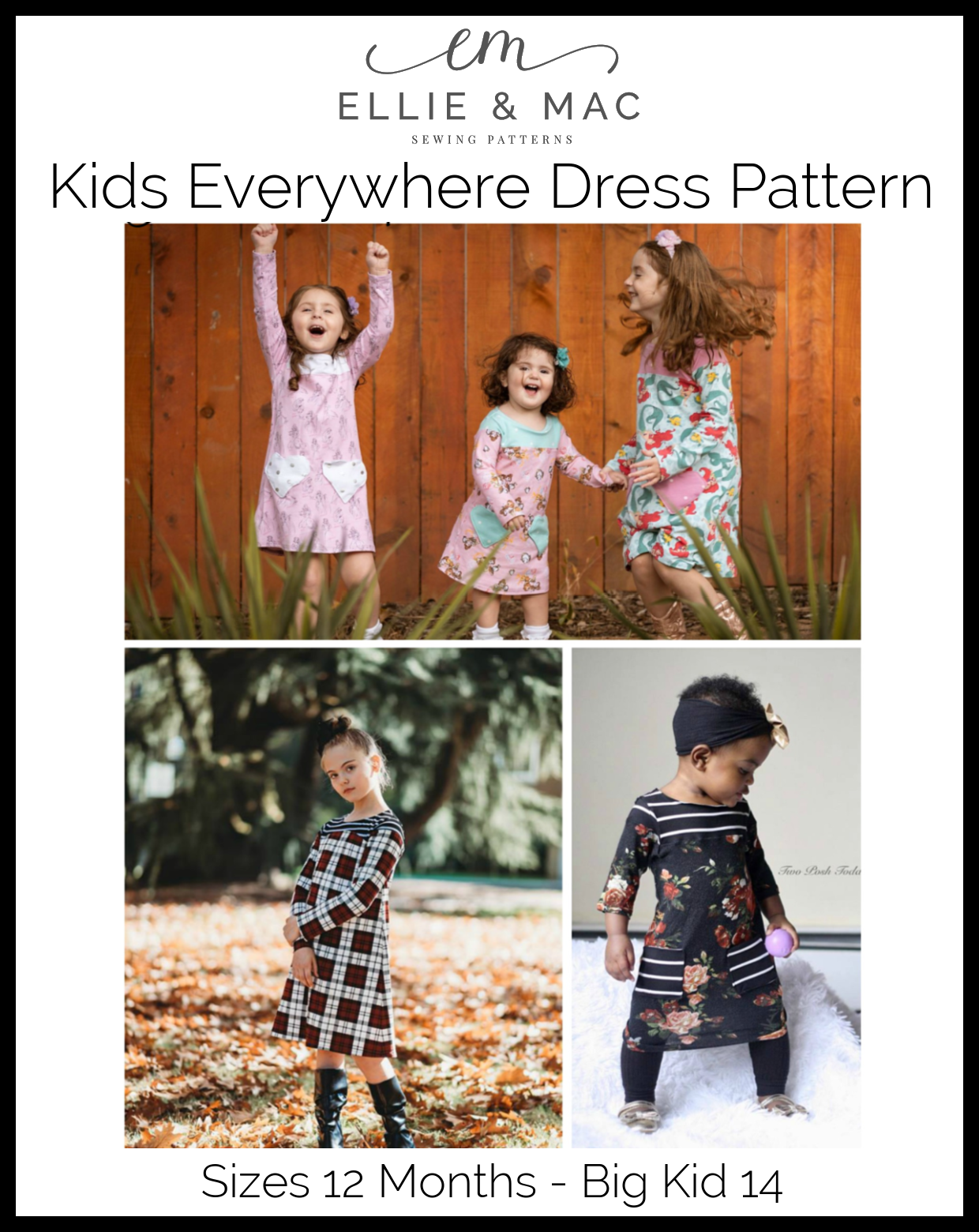 Everywhere Dress Pattern (kid's)