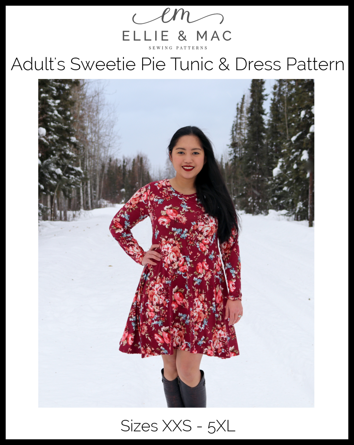 Adult Sweetie Pie Tunic & Dress Pattern