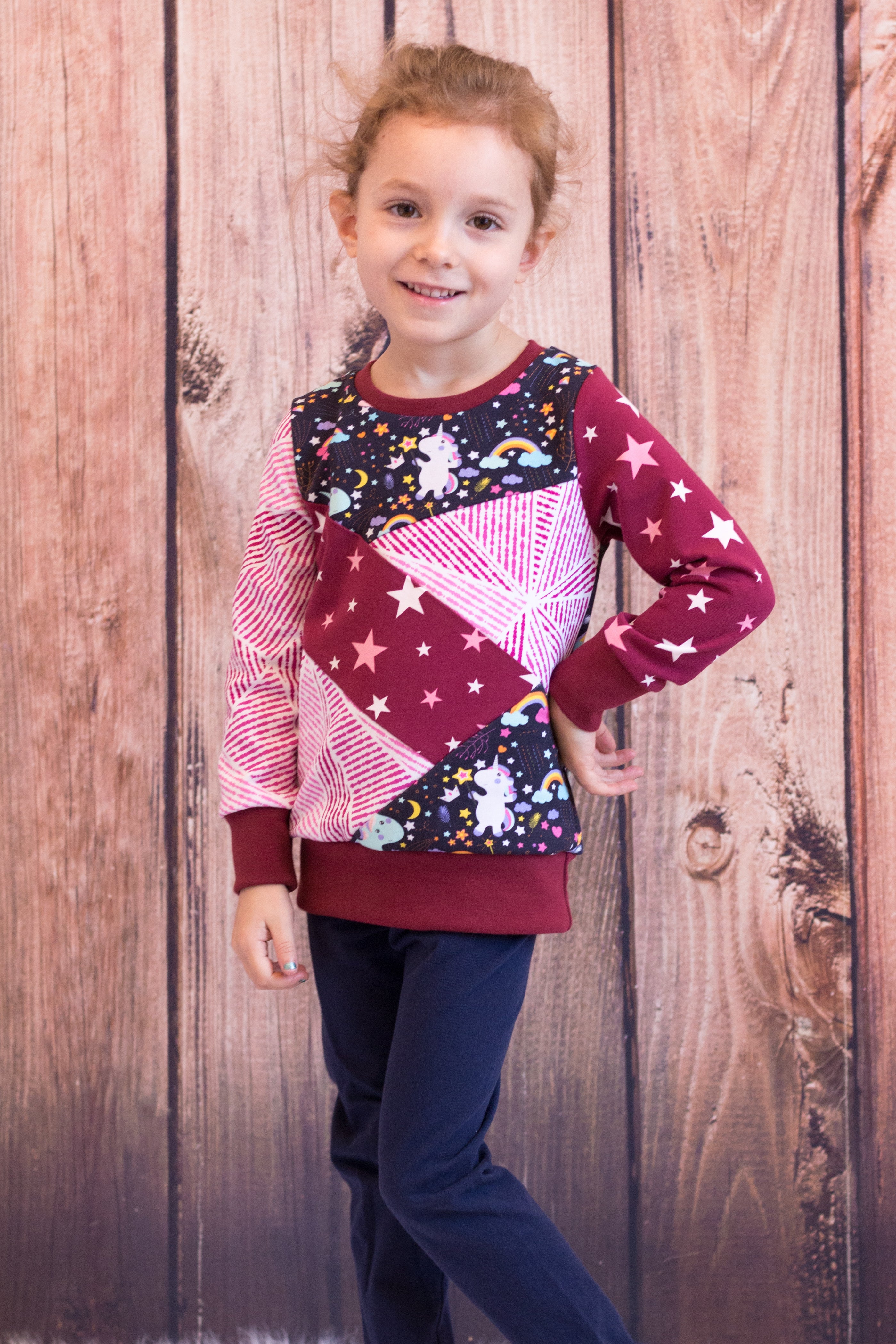 Adult & Kids Sew Scrappy Top Sewing Pattern Bundle