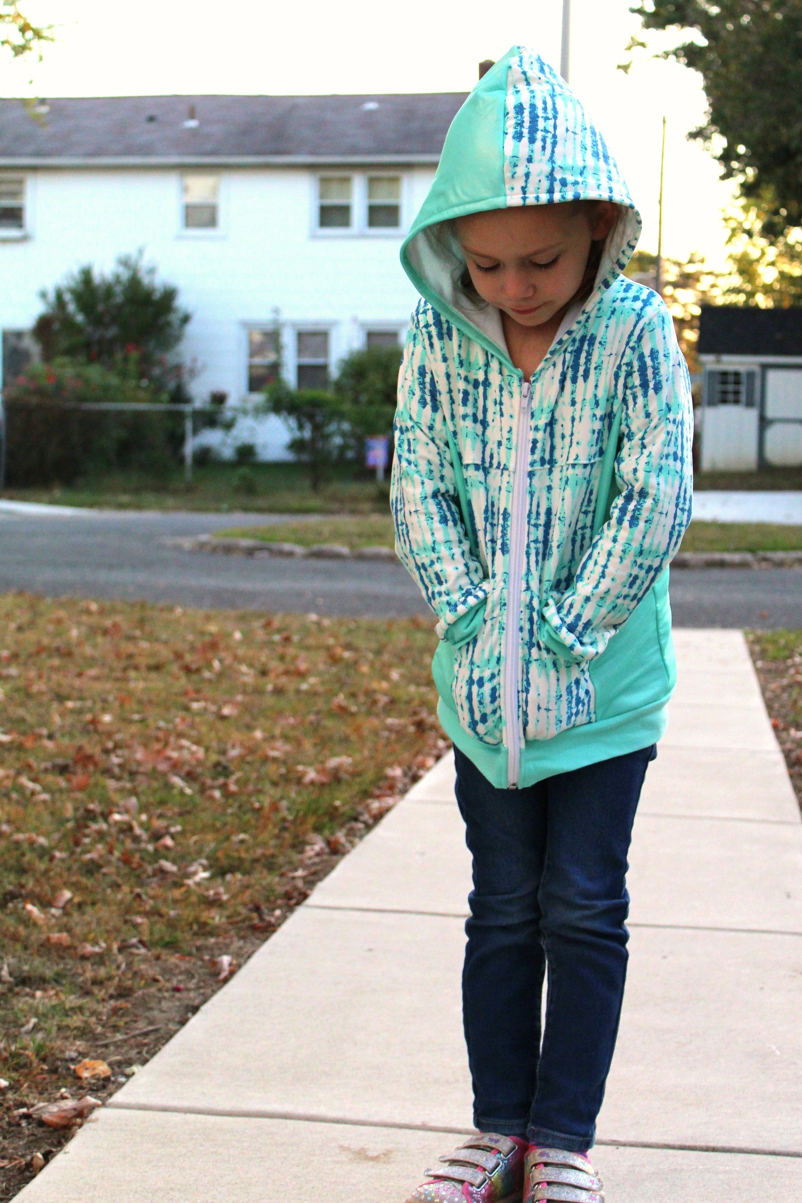 Kids Transformer Jacket Bag Sewing Pattern