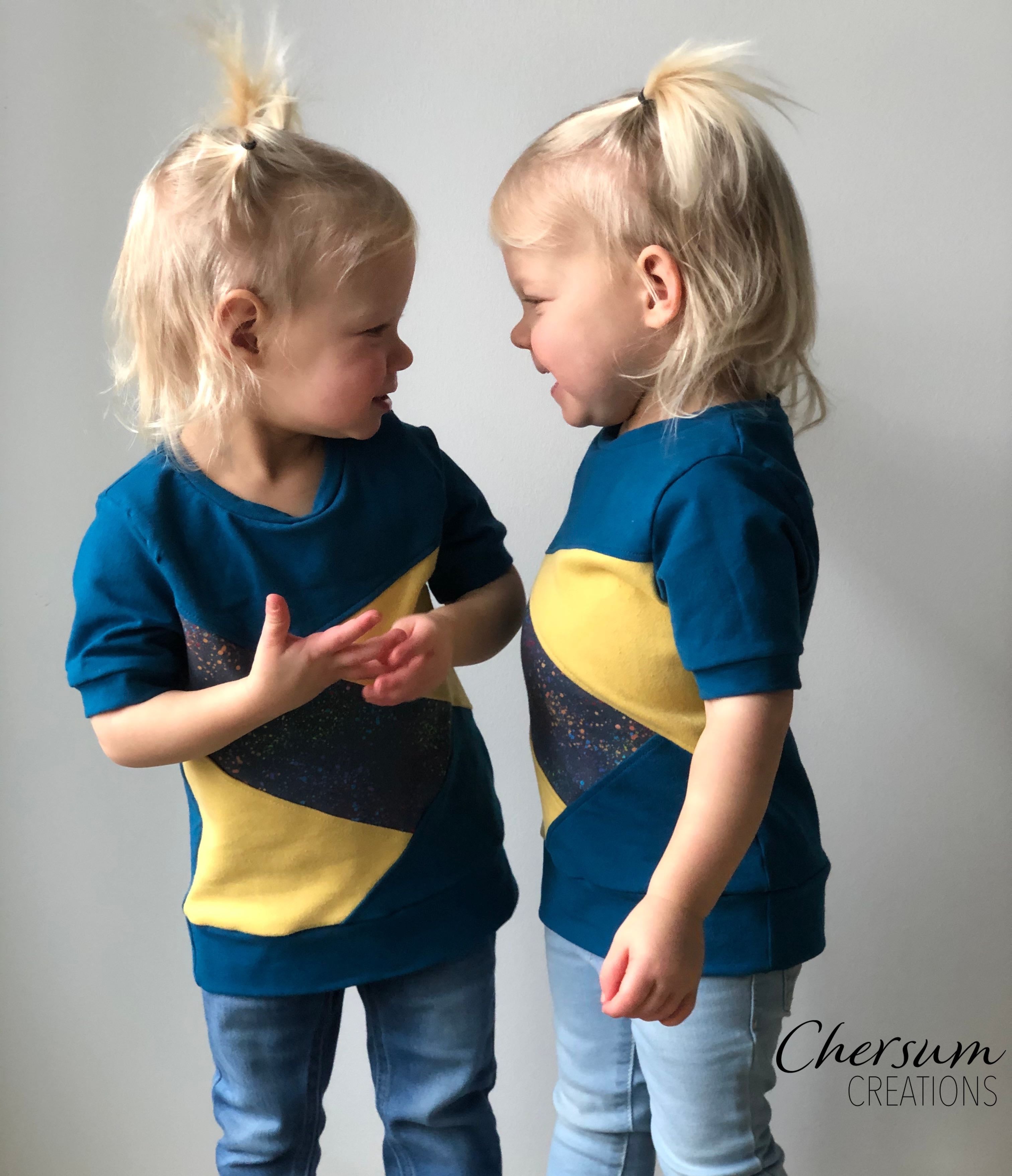 Adult & Kids Sew Scrappy Top Sewing Pattern Bundle