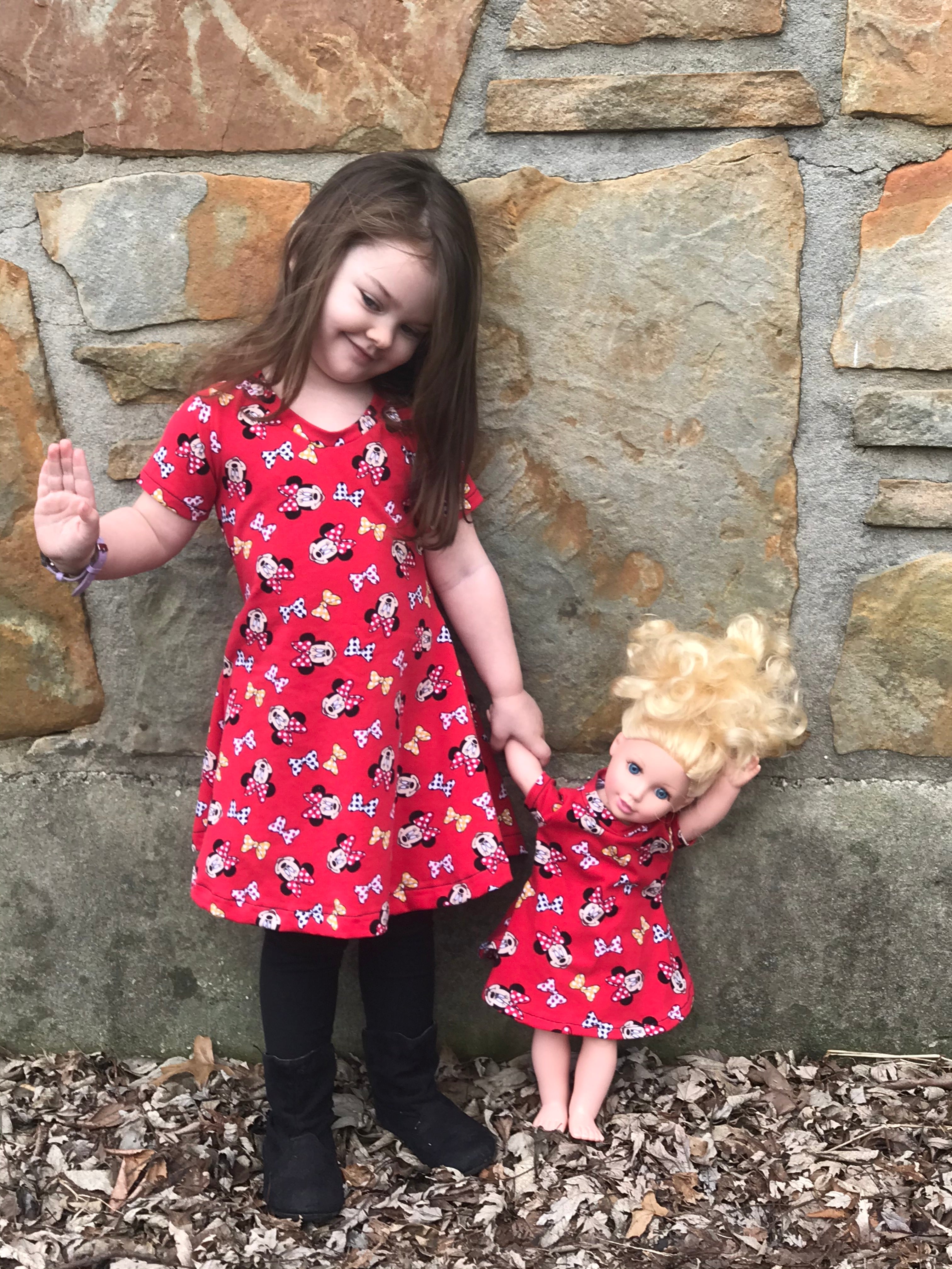 Sweetie Pie Tunic & Dress Doll Pattern