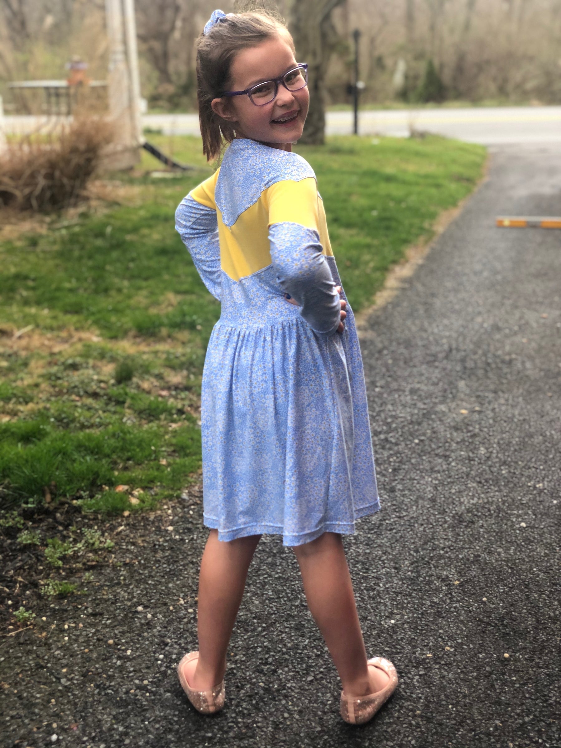 Kid's Book Club Top & Dress Pattern