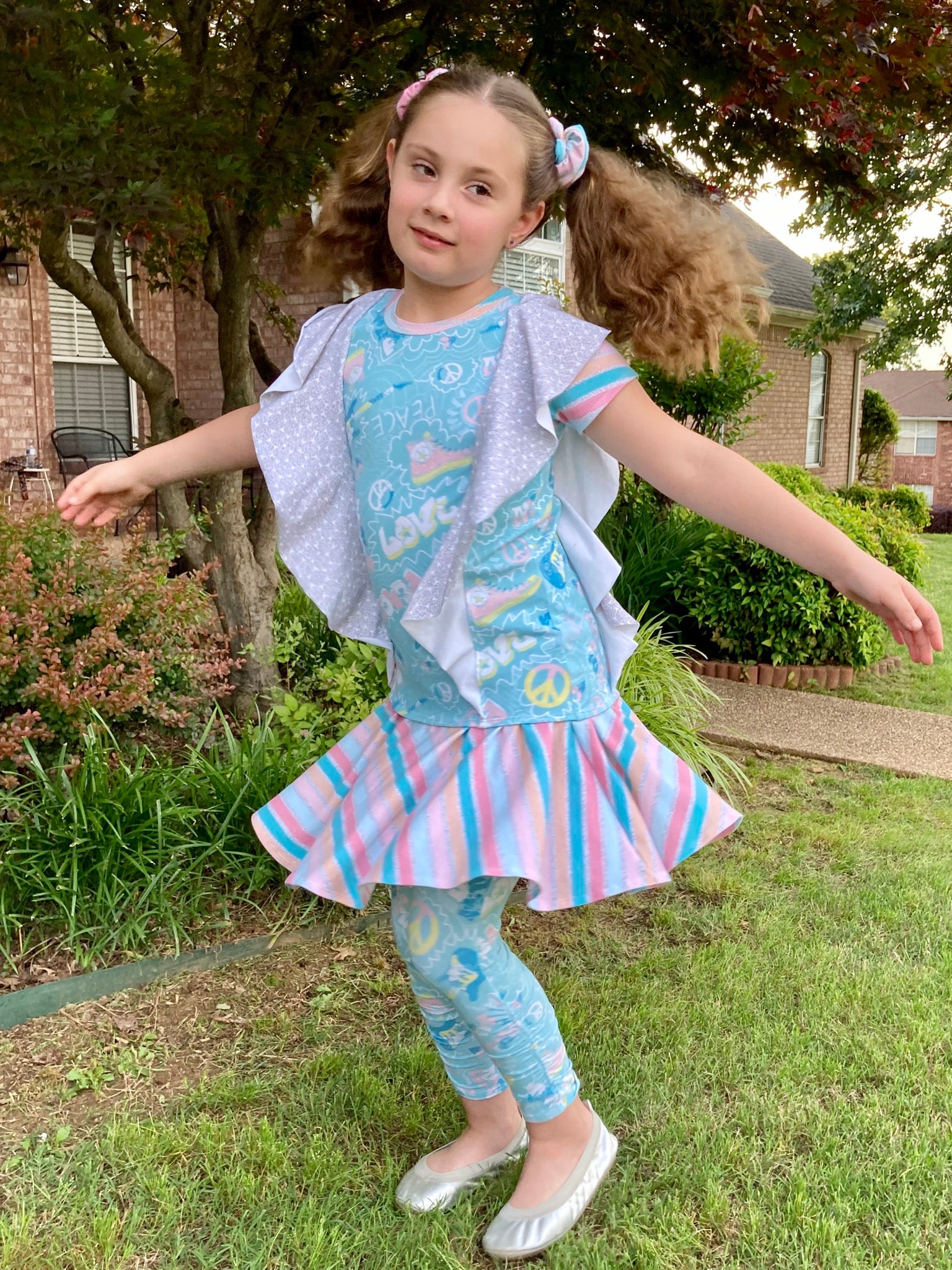 Kid's Forever Flounce Top Pattern