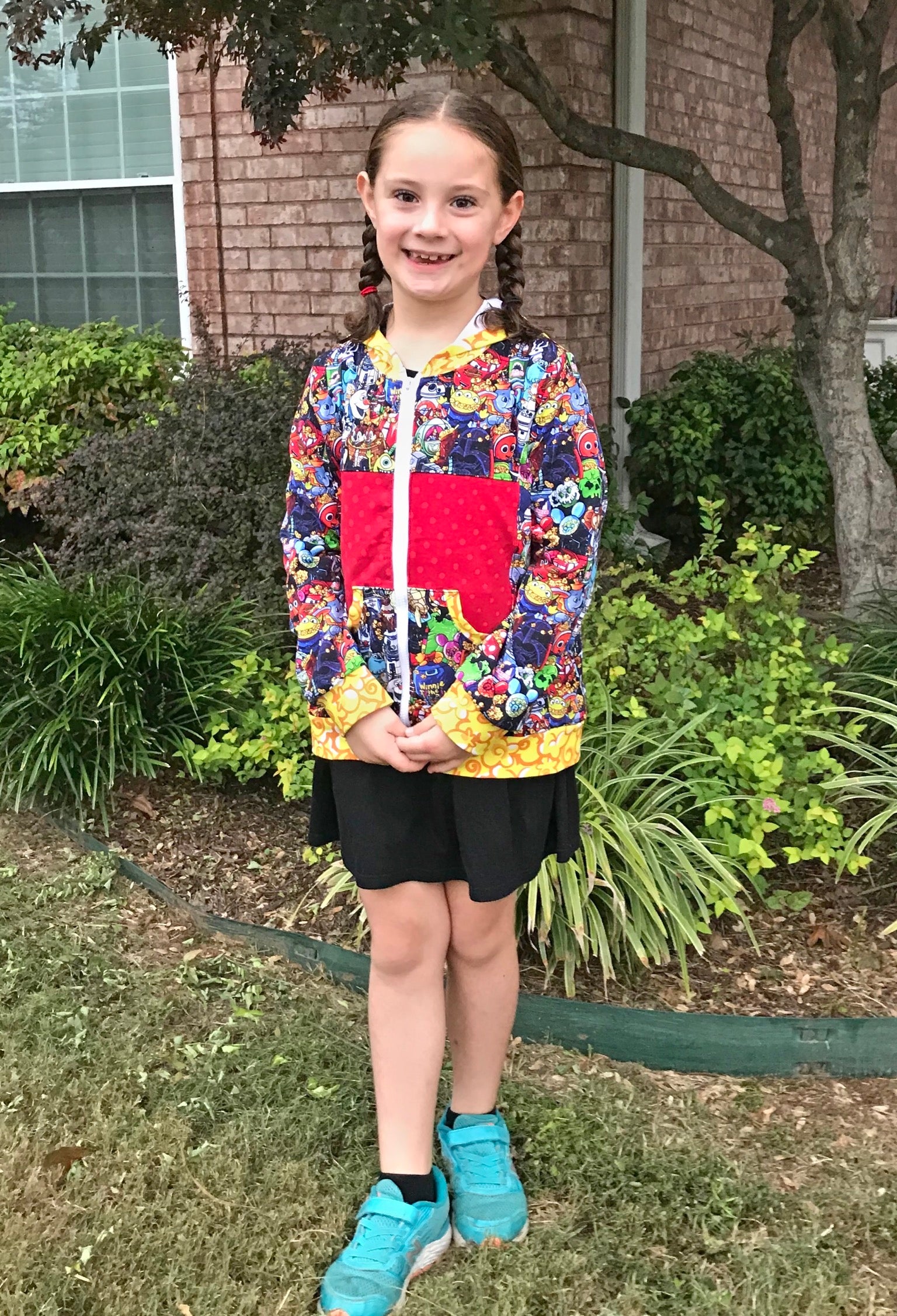 Kids Transformer Jacket Bag Sewing Pattern